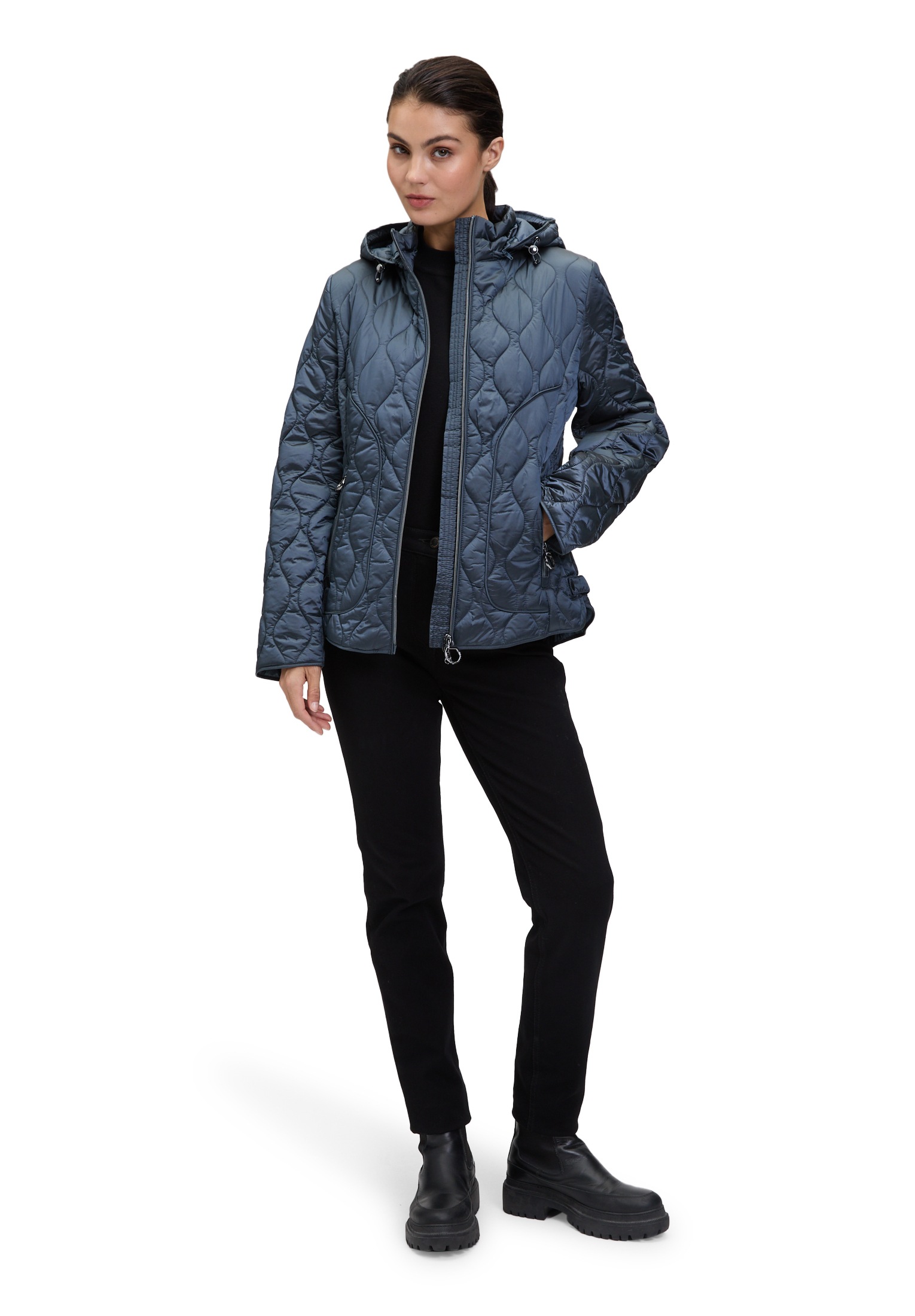 Betty Barclay Outdoorjacke »Betty Barclay Outdoorjacke mit abnehmbarer Kapuze«, mit Kapuze
