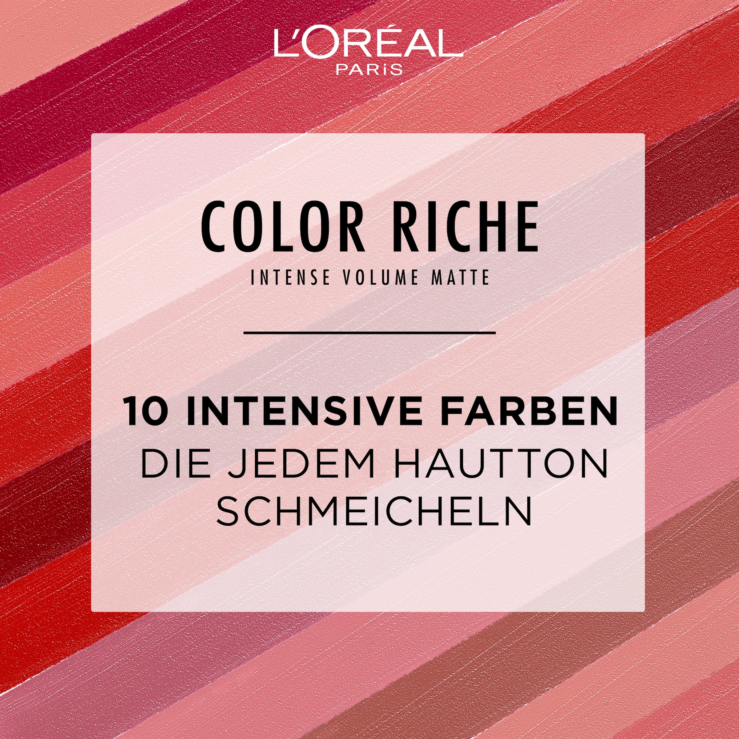 L'ORÉAL PARIS Lippenstift »Color Riche Intense Volume Matte«, mit natürlichen Inhaltstoffen