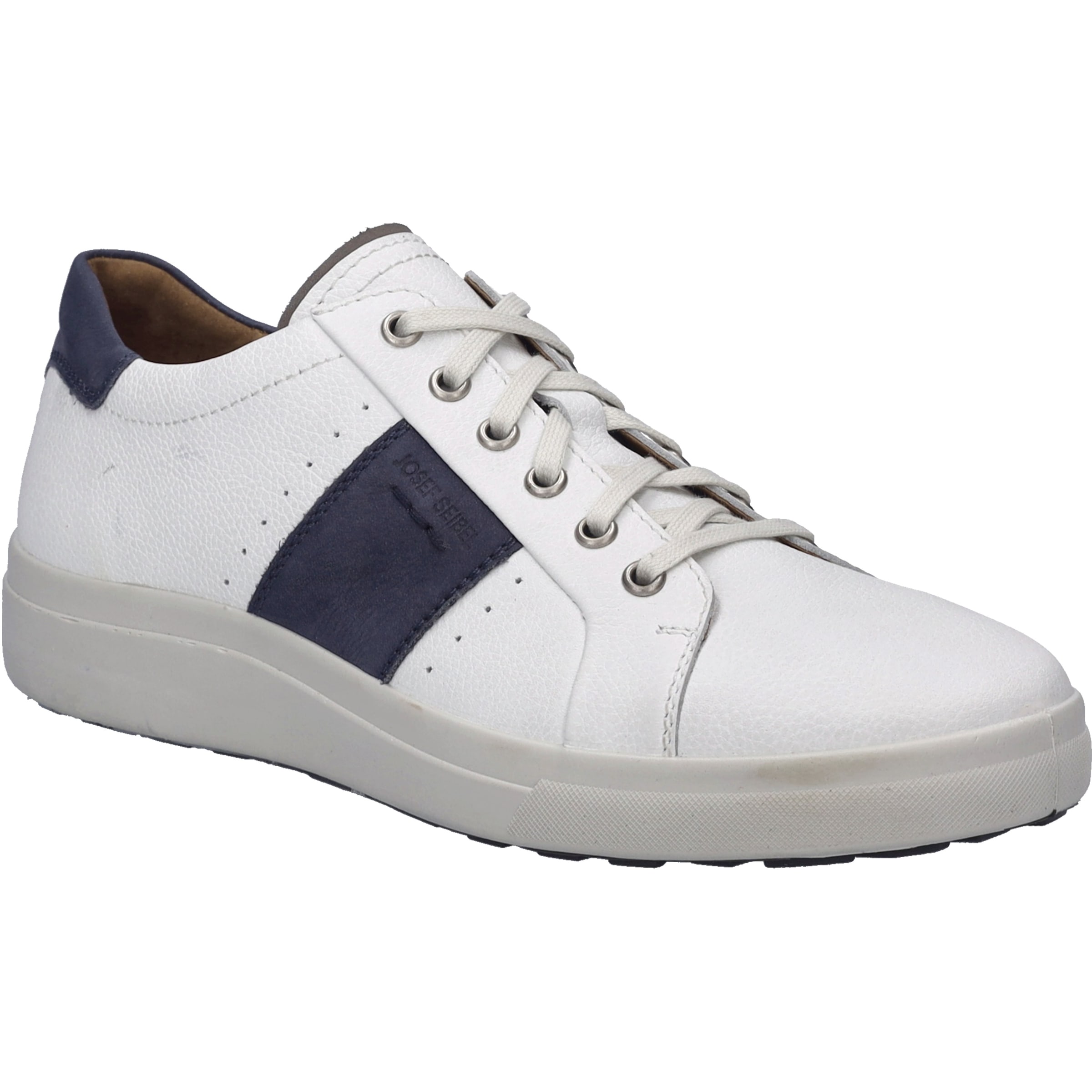 Josef Seibel Sneaker "Maddox 04, weiss-blau" günstig online kaufen