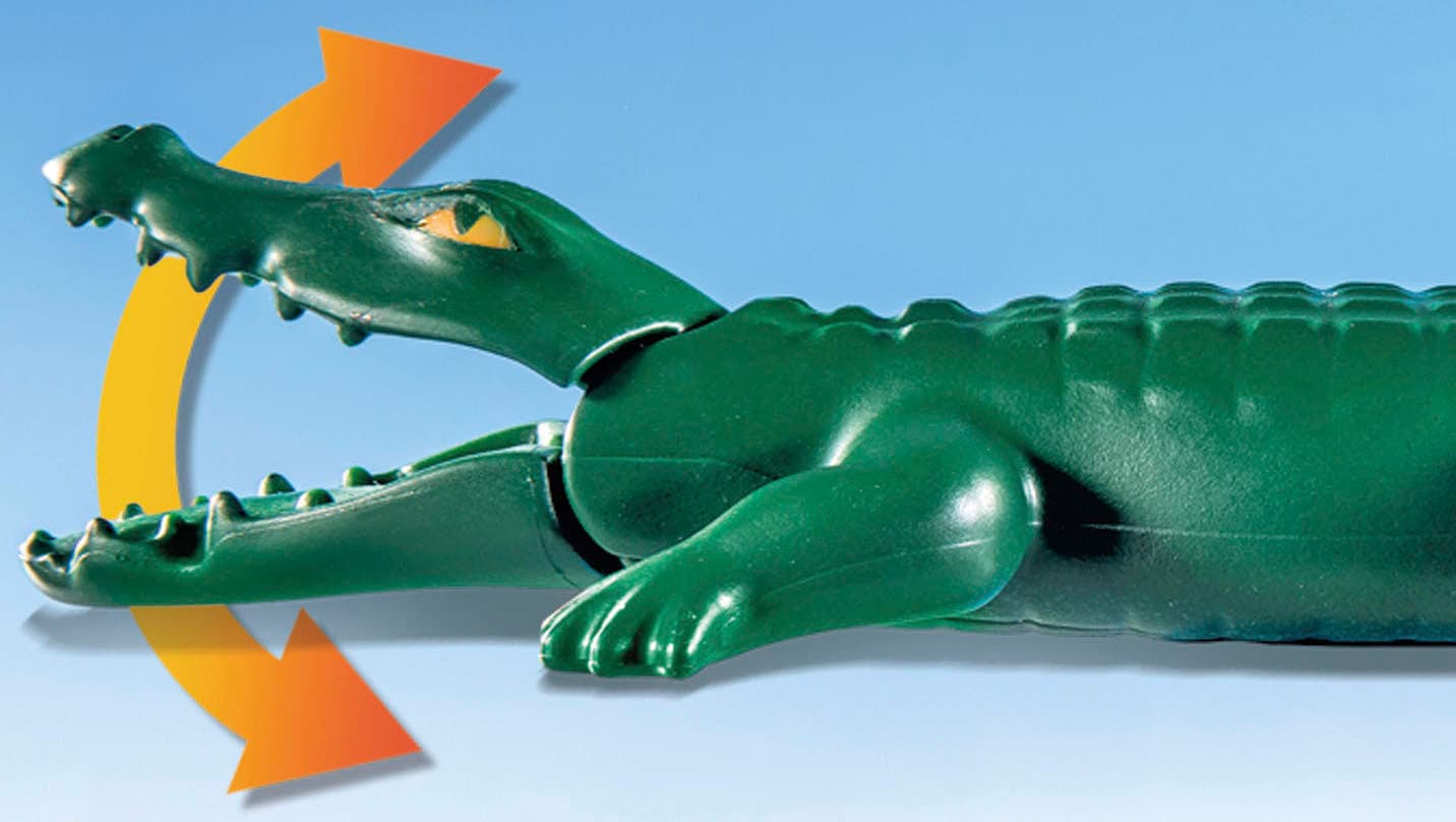 Playmobil® Konstruktions-Spielset »Pirat mit Alligator (71473), Pirates«, (59 St.), teilweise aus recyceltem Material; Made in Europe