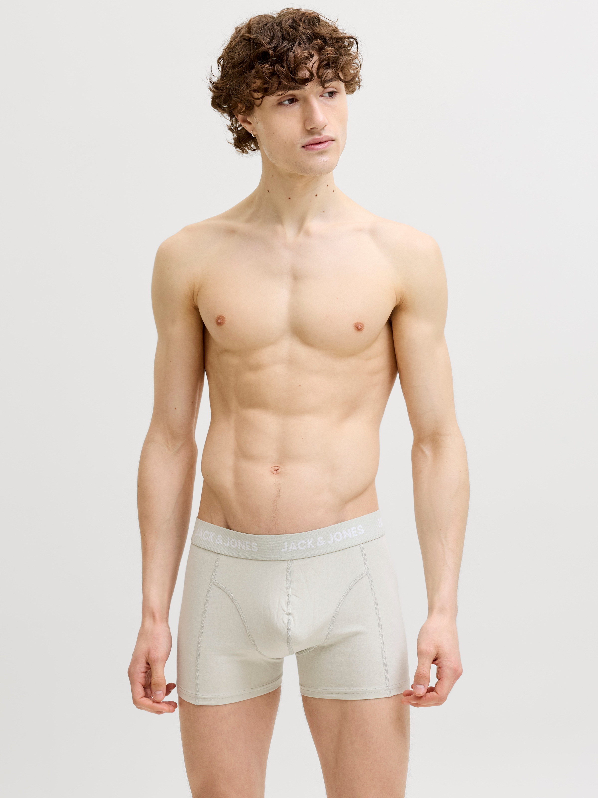 Jack & Jones Trunk »JACBEN TRUNKS 7 PACK STYD« Packung, 7 Stk. Baumwollmischung, elastischer Bund