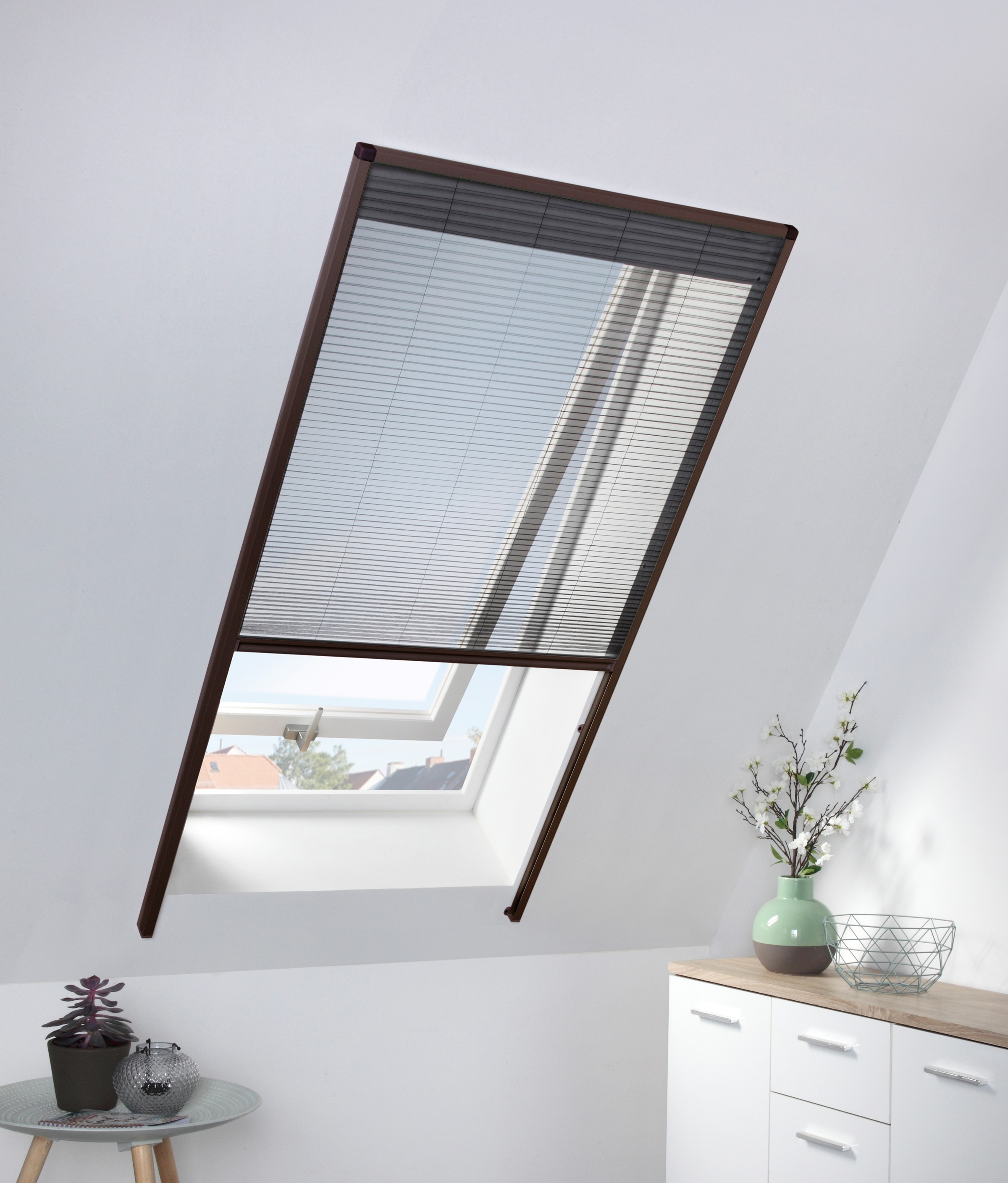 hecht international Insektenschutzrollo "für Dachfenster" transparent Insek günstig online kaufen