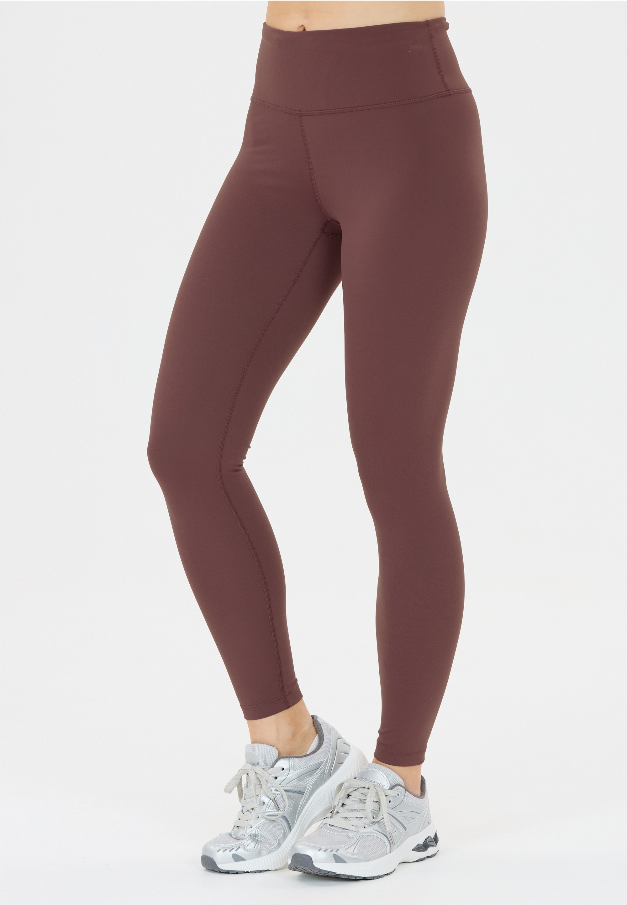Radhose ENDURANCE "Raleigh", Damen, Gr. 36, EURO-Größen, purpurviolett, 75% Nylon, 25% Elasthan, unifarben, Hosen, mit Quick Dry-Technologie