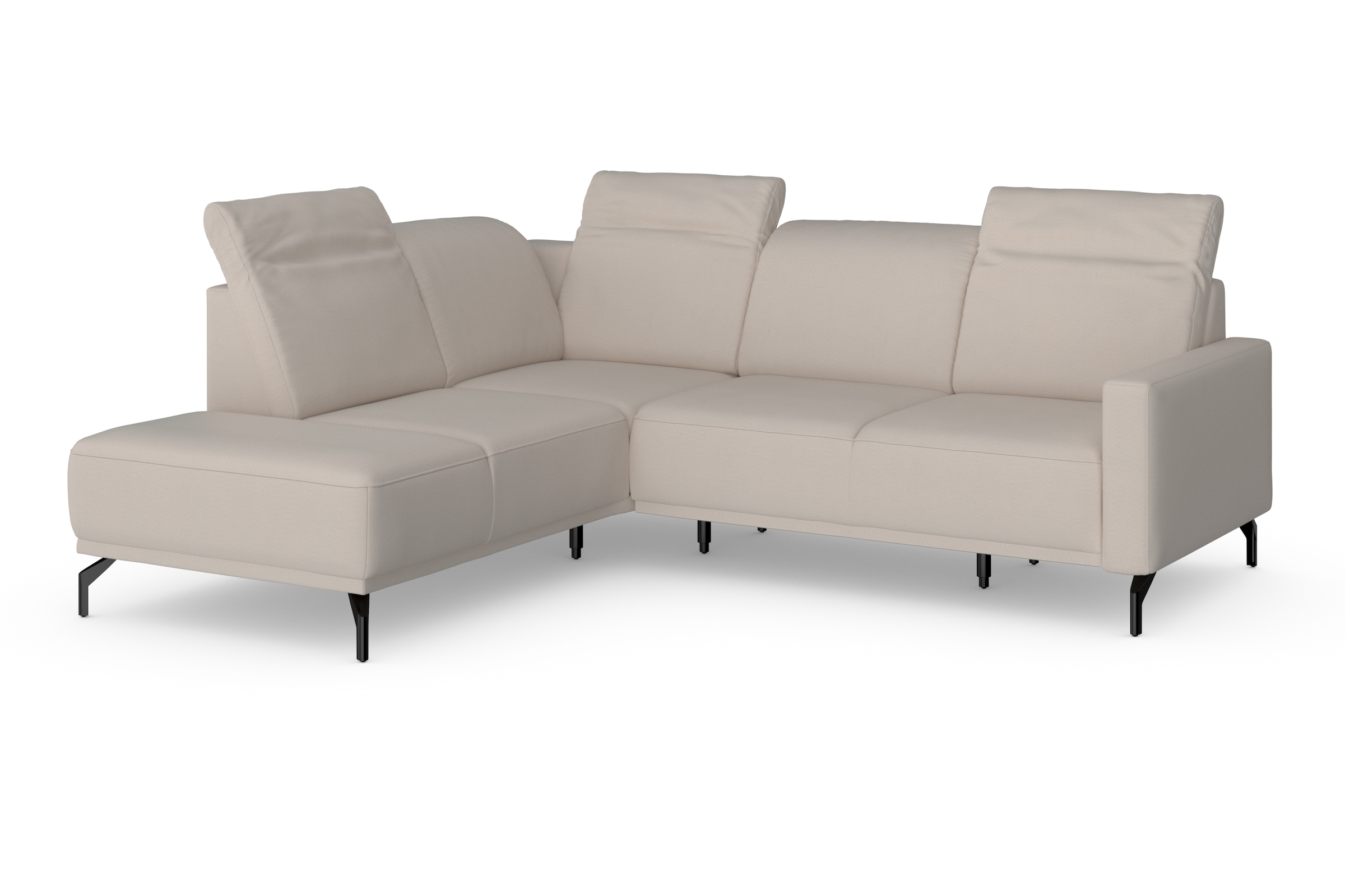 sit&more Ecksofa »Bailando L-Form«, wahlweise mit Kopfteilverstellung und Vorziehsitz, motorisch