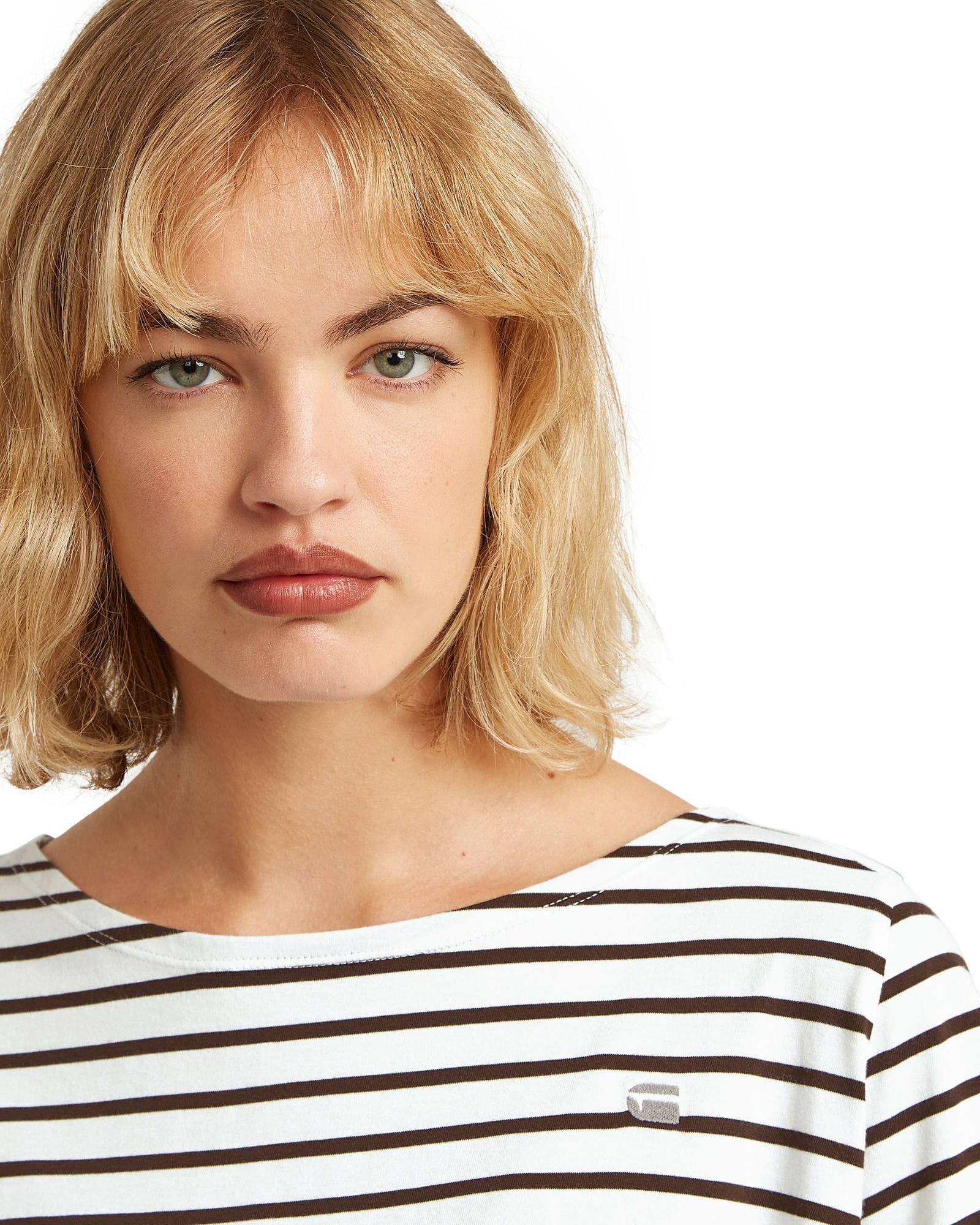 G-STAR T-Shirt »Striped Knot Top«