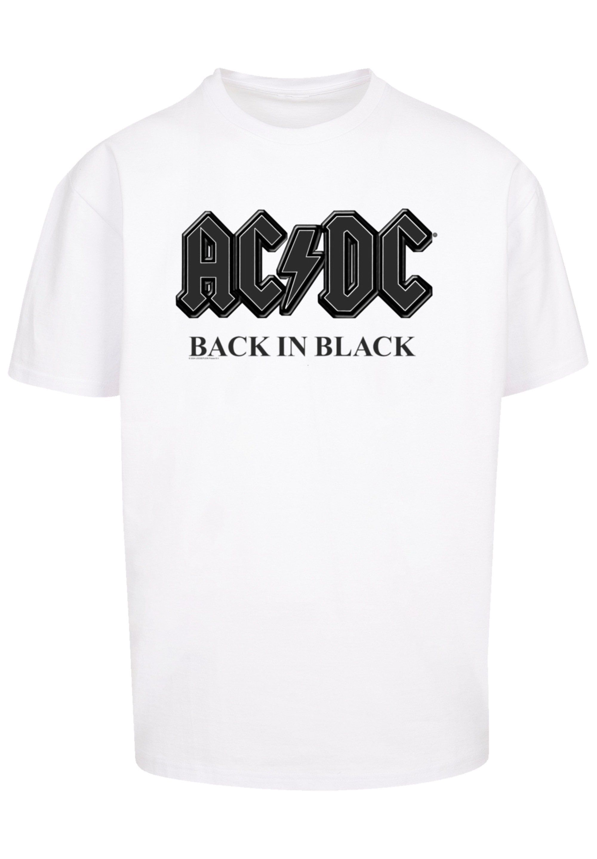 F4NT4STIC T-Shirt "ACDC Back in Black", Premium Qualität günstig online kaufen