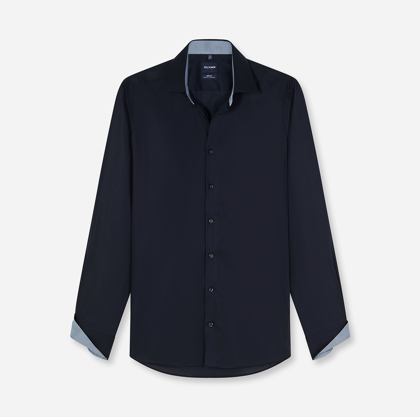 OLYMP "Level Five Cover Shirt" höchste Blickdichte, bügelfrei, body it, Businesshemd