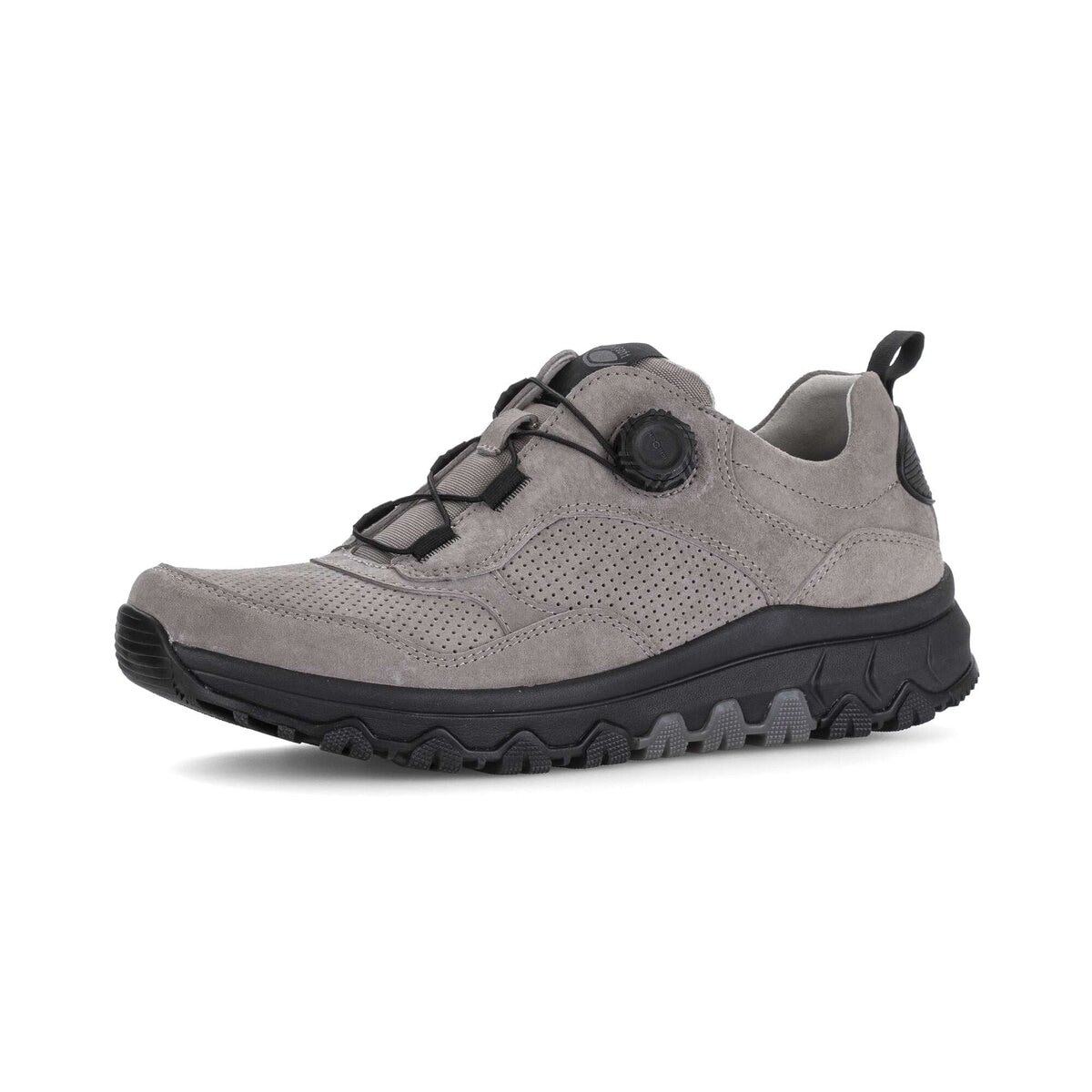 Sneaker GABOR "Sneaker low", Herren, Gr. 46, grau, Schuhe Sneaker