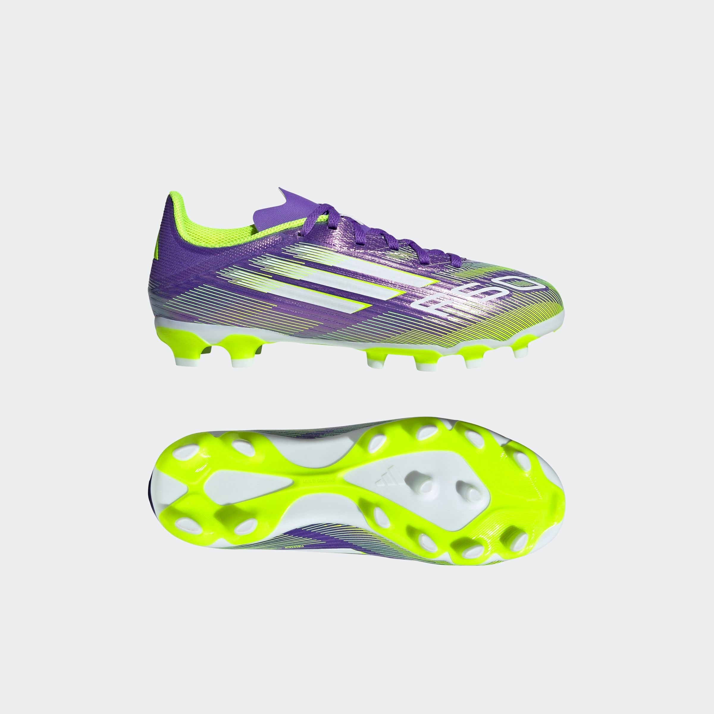 adidas Performance Fußballschuh »F50 LEAGUE MULTI-GROUND KINDER-STIEFEL«, geeignet für Rasen- und Kunstrasenplätze