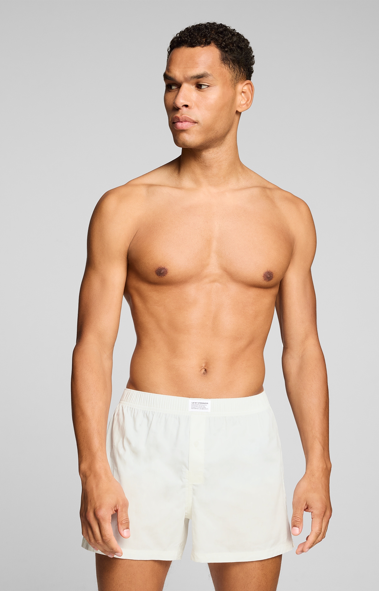 Levi's® Webboxer »LEVIS MEN WOVEN BOXER 2P« mit Eingriff, Baumwolle, weites Bein