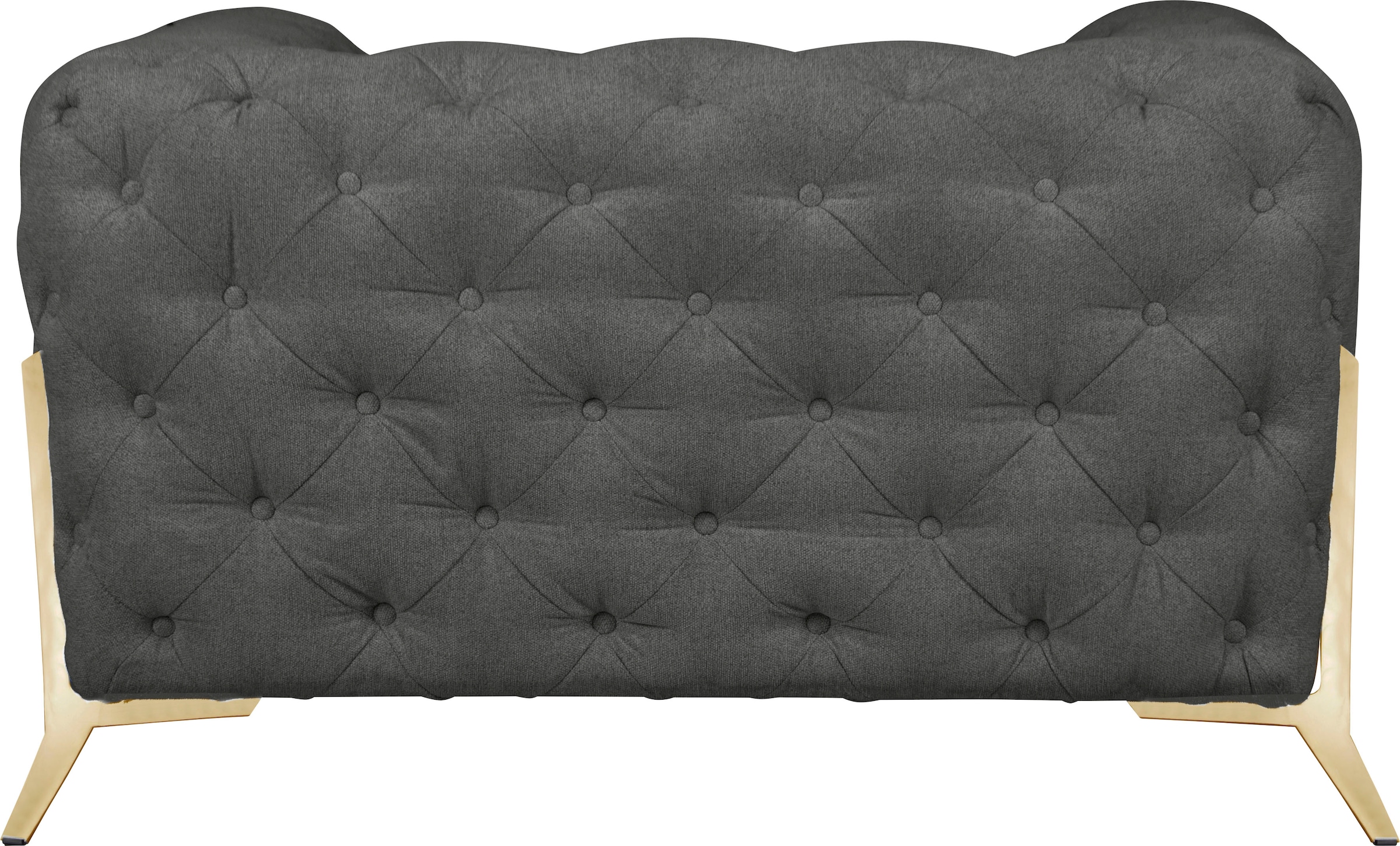 Leonique Chesterfield-Sessel »Amaury Sessel«, aufwändige Knopfheftung, moderne Chesterfield Optik, Fußfarbe wählbar