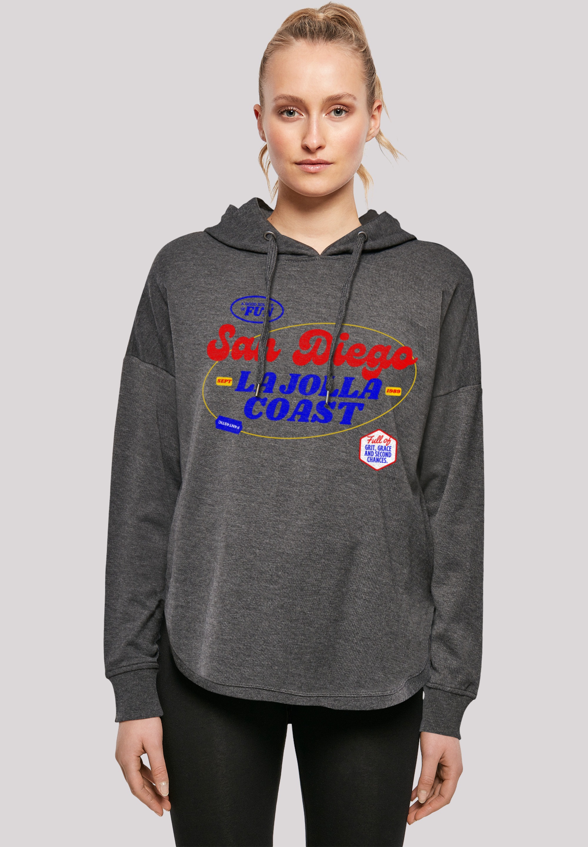 F4NT4STIC Kapuzenpullover "San Diego OVERSIZE HOODIE", Print