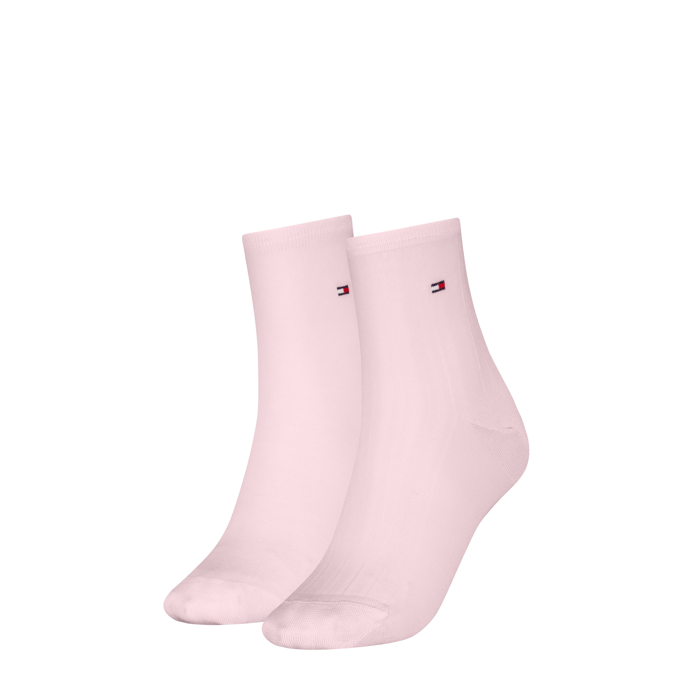 Tommy Hilfiger Kurzsocken "TH WOMEN SHORT SOCK 2P SHINE" 2 Paar, mit feinem günstig online kaufen