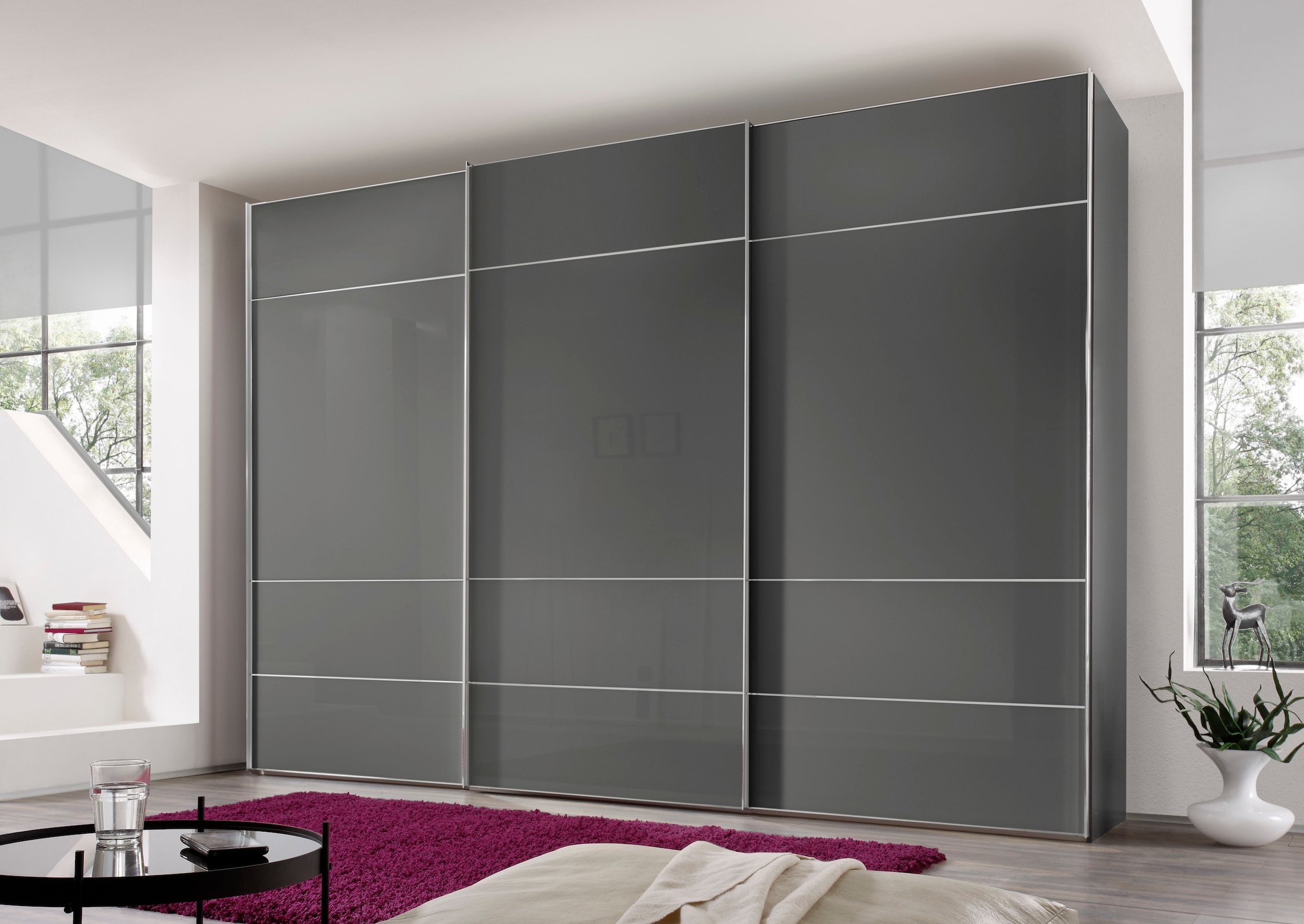 STAUD Schwebetürenschrank »Sonate Lucca, Made in Germany« Mit vier verschiedenen Ausstattungsvarianten