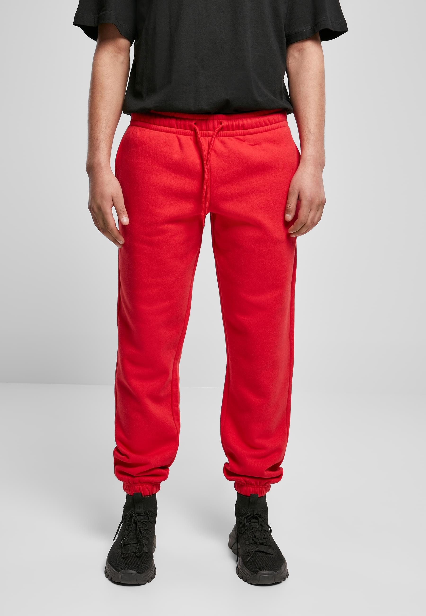 URBAN CLASSICS Stoffhose »Urban Classics Herren Basic Sweatpants 2.0«, (1 tlg.)