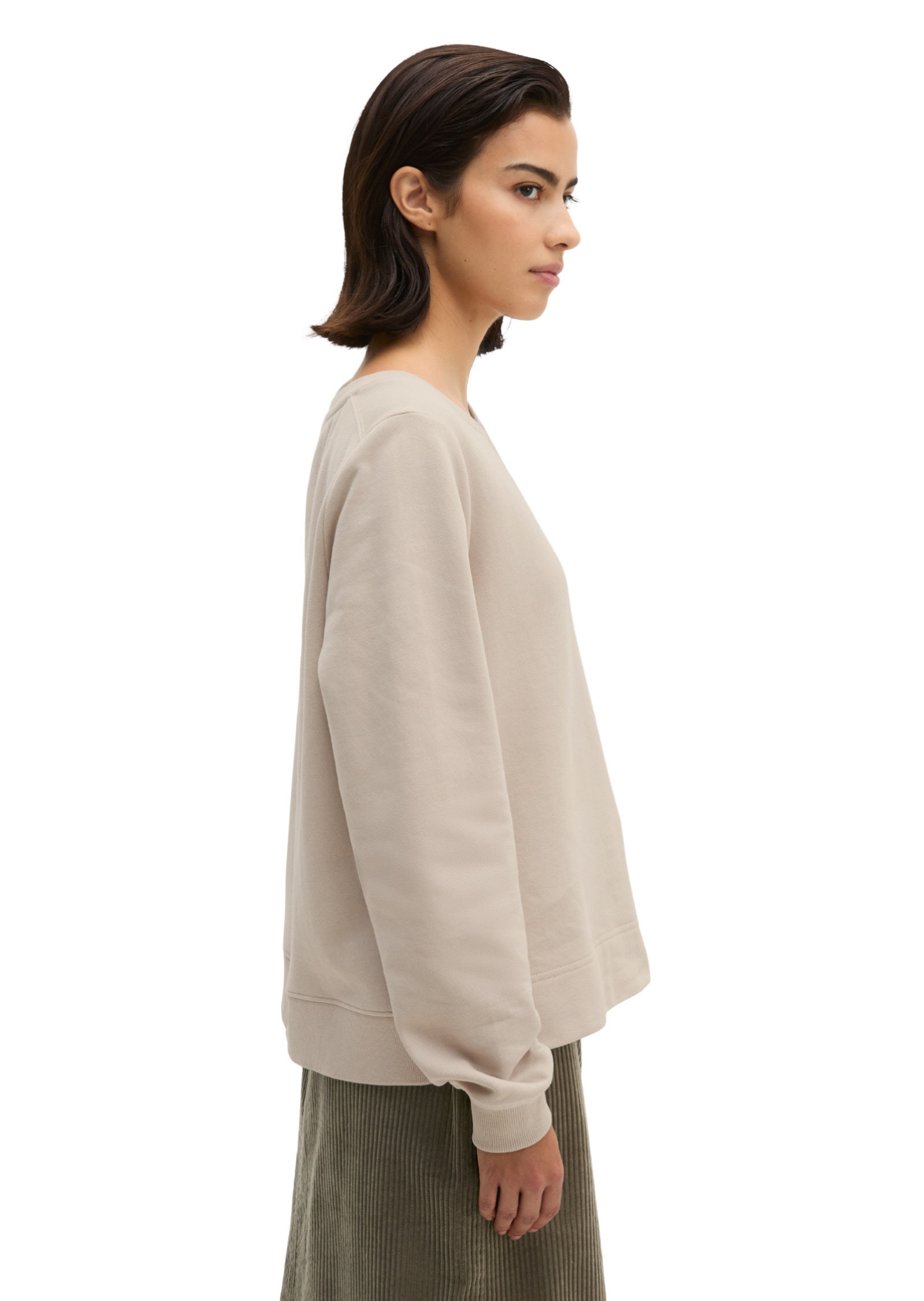 Marc O'Polo Sweatshirt »mit gepeachter Oberfläche«
