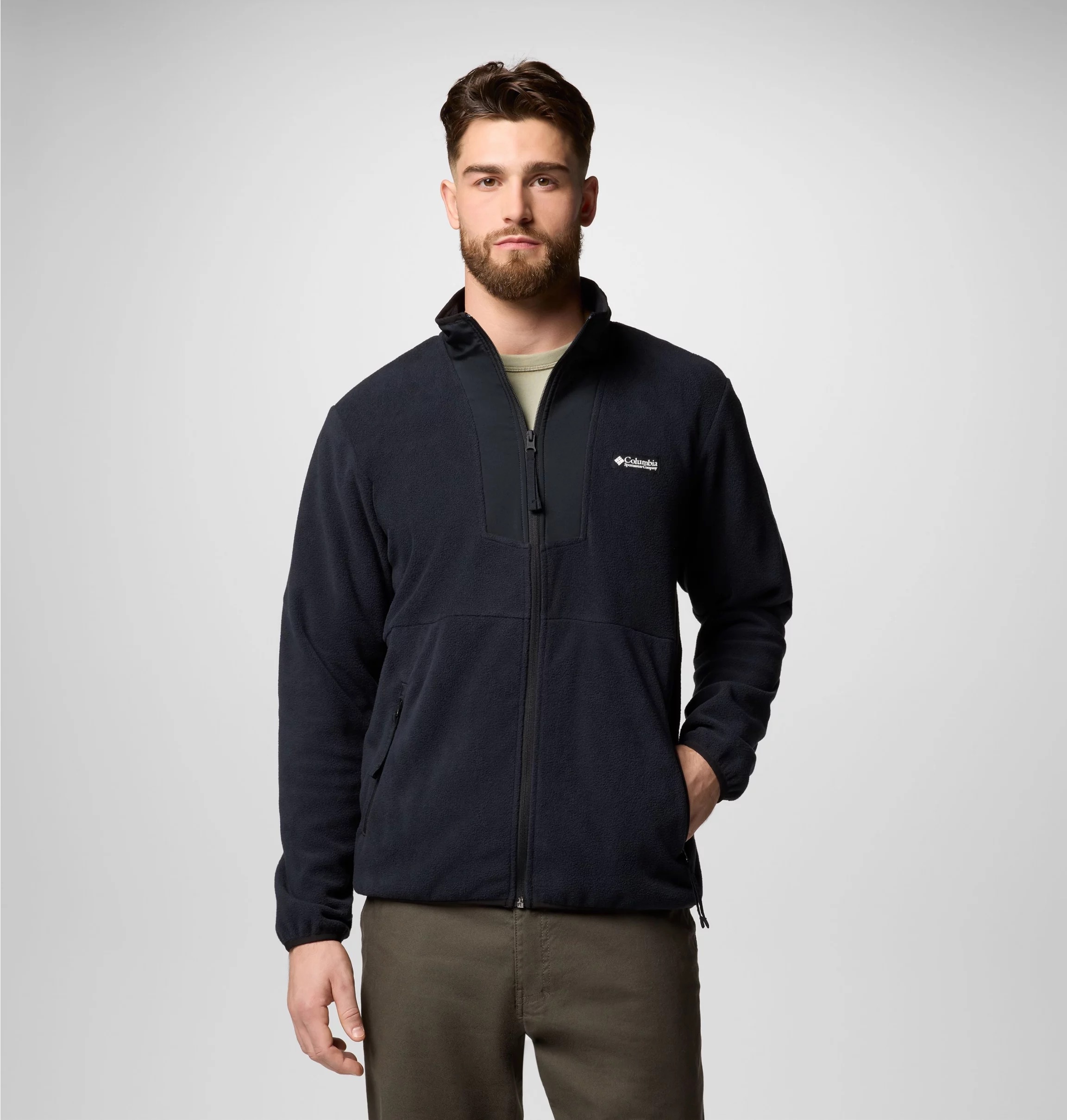 Columbia Fleecejacke "SEQUOIA GROVE FULL ZIP FLEECE" mit durchgehendem Reißverschluss