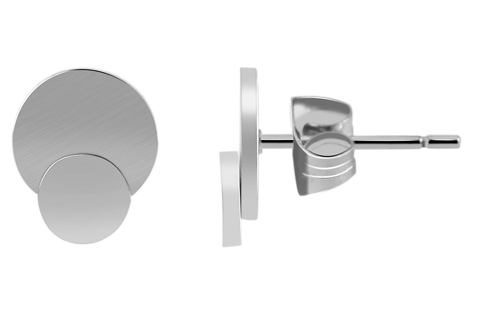 Adelia´s Paar Ohrhänger "Damen Ohrringe – Ohrstecker aus Edelstahl" Eine sc günstig online kaufen