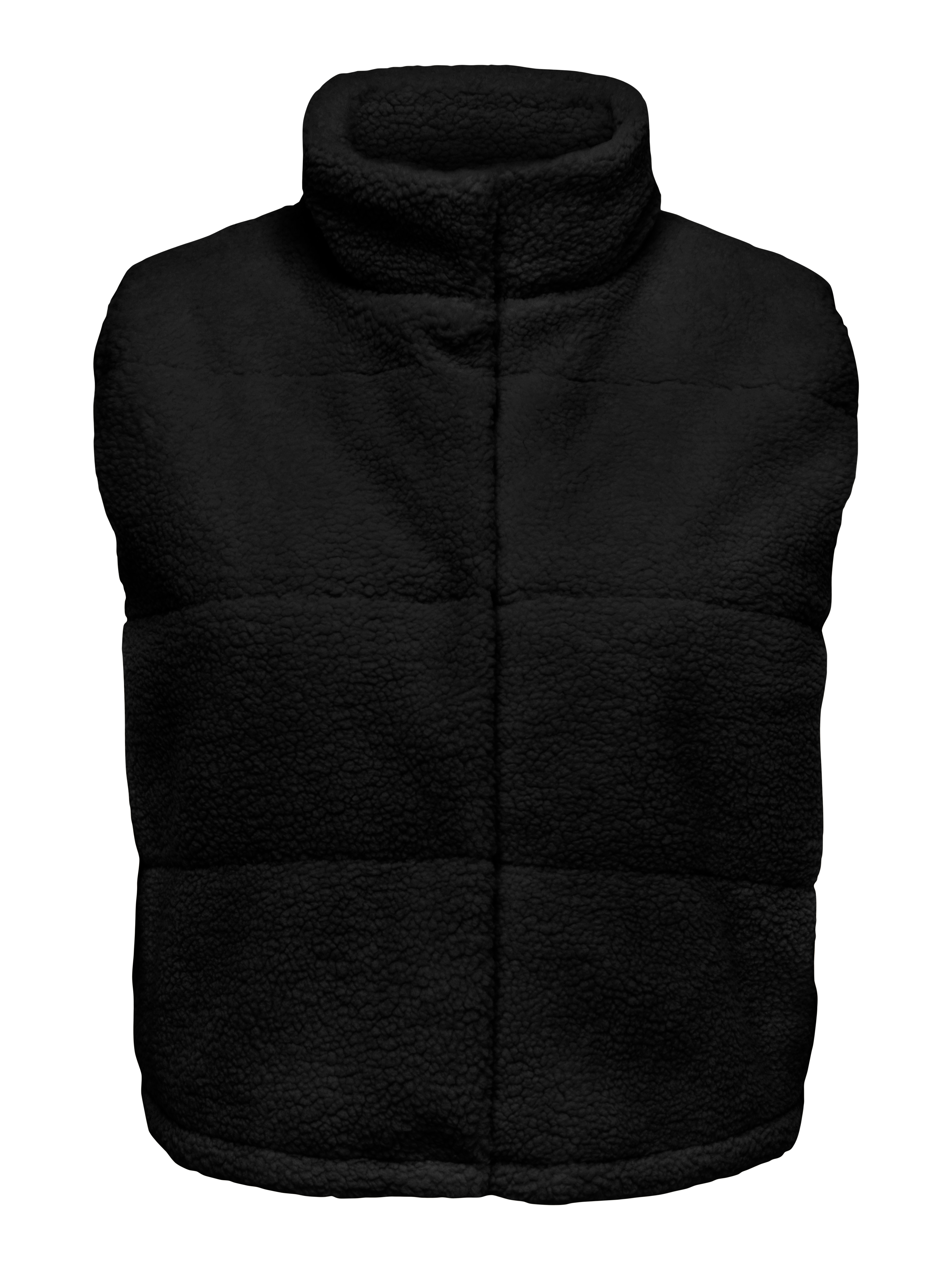ONLY CARMAKOMA Plüschweste "CARSANDRA TEDDY WAISTCOAT OTW NOOS" Kunstfaser
