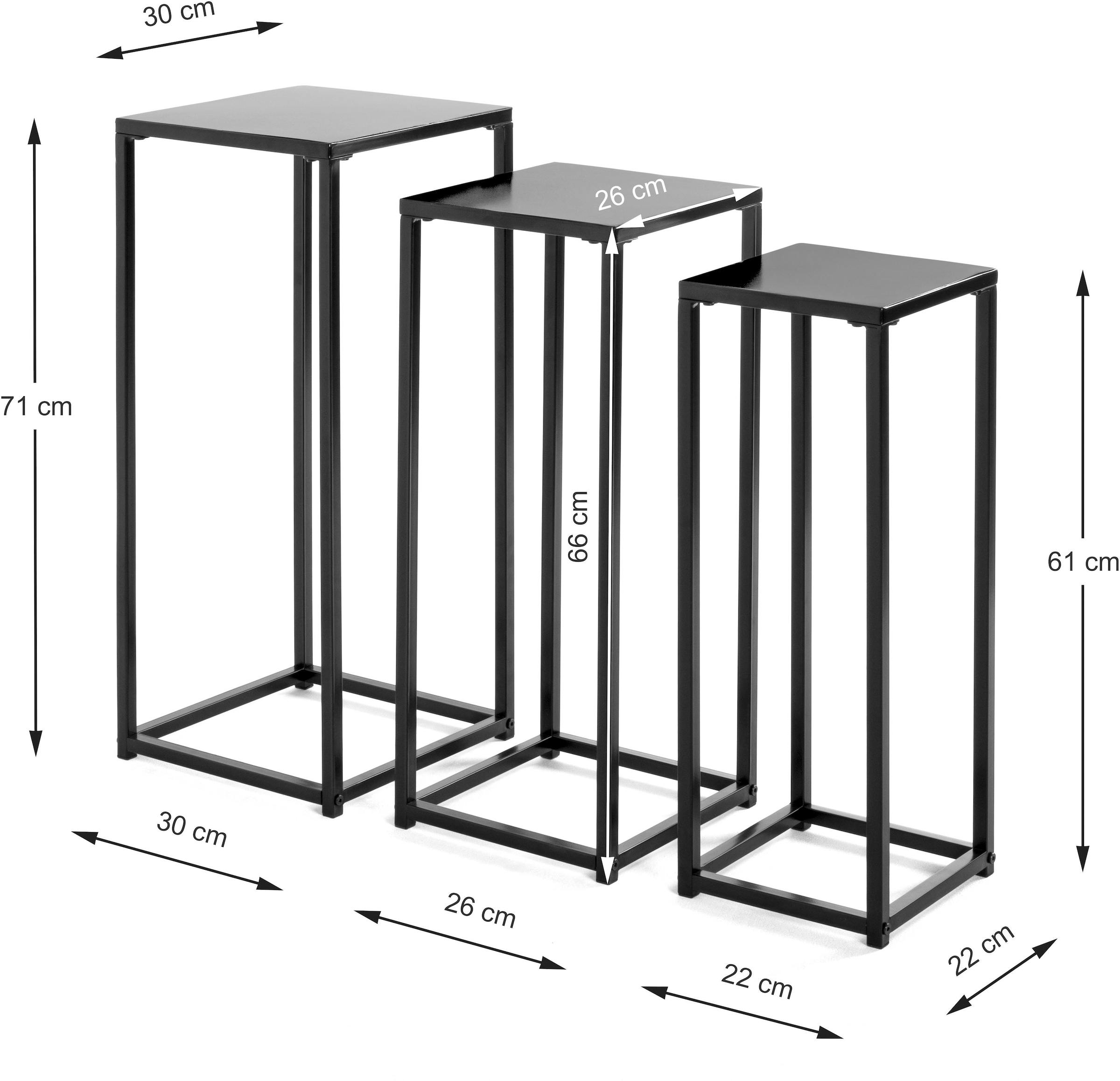 BAUR Blumentisch HAKU |