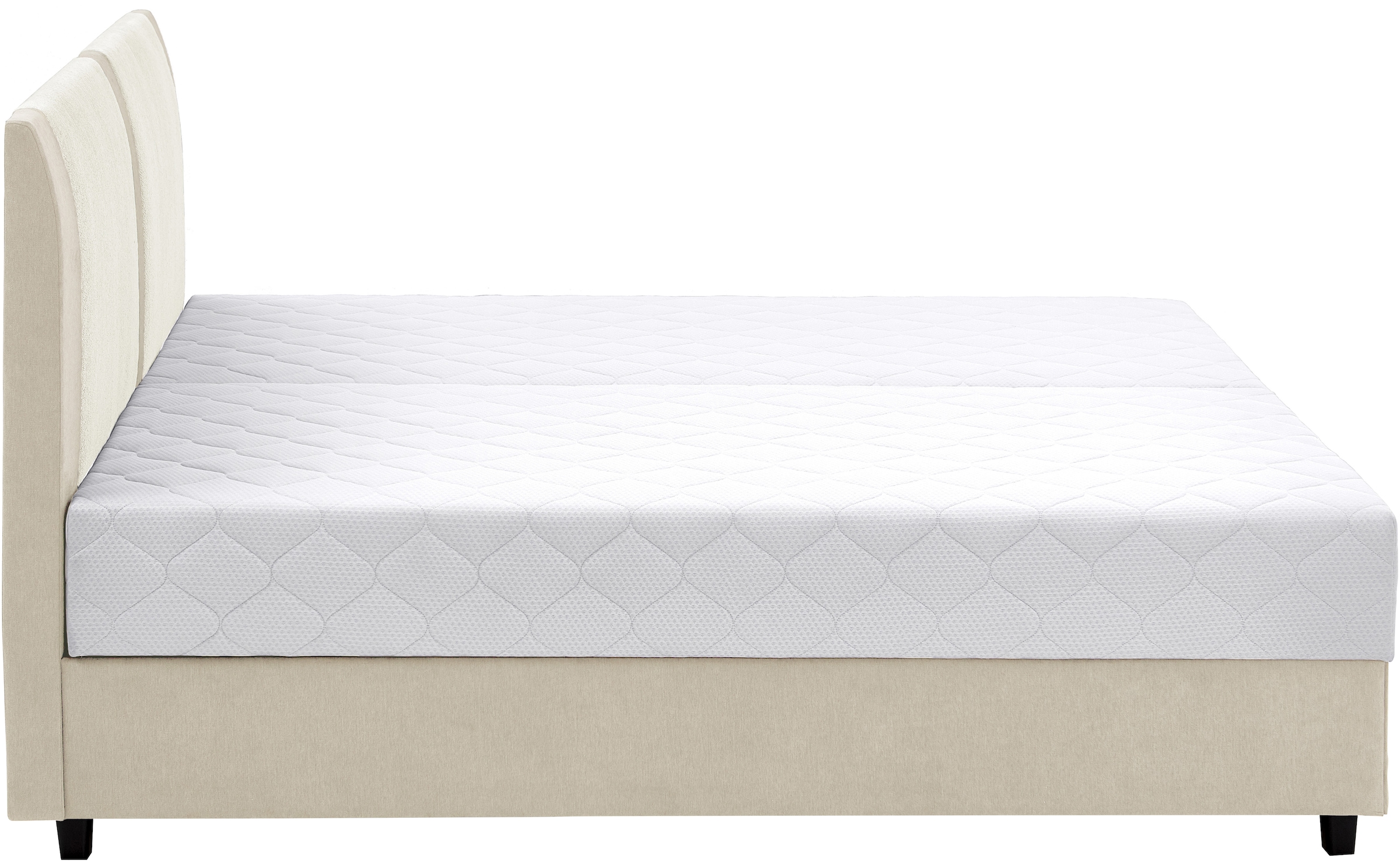 ATLANTIC home collection Boxbett »Borgholm«, mit Taschen-Federkernmatratze, Bettkasten und Absetzung im Kopteil