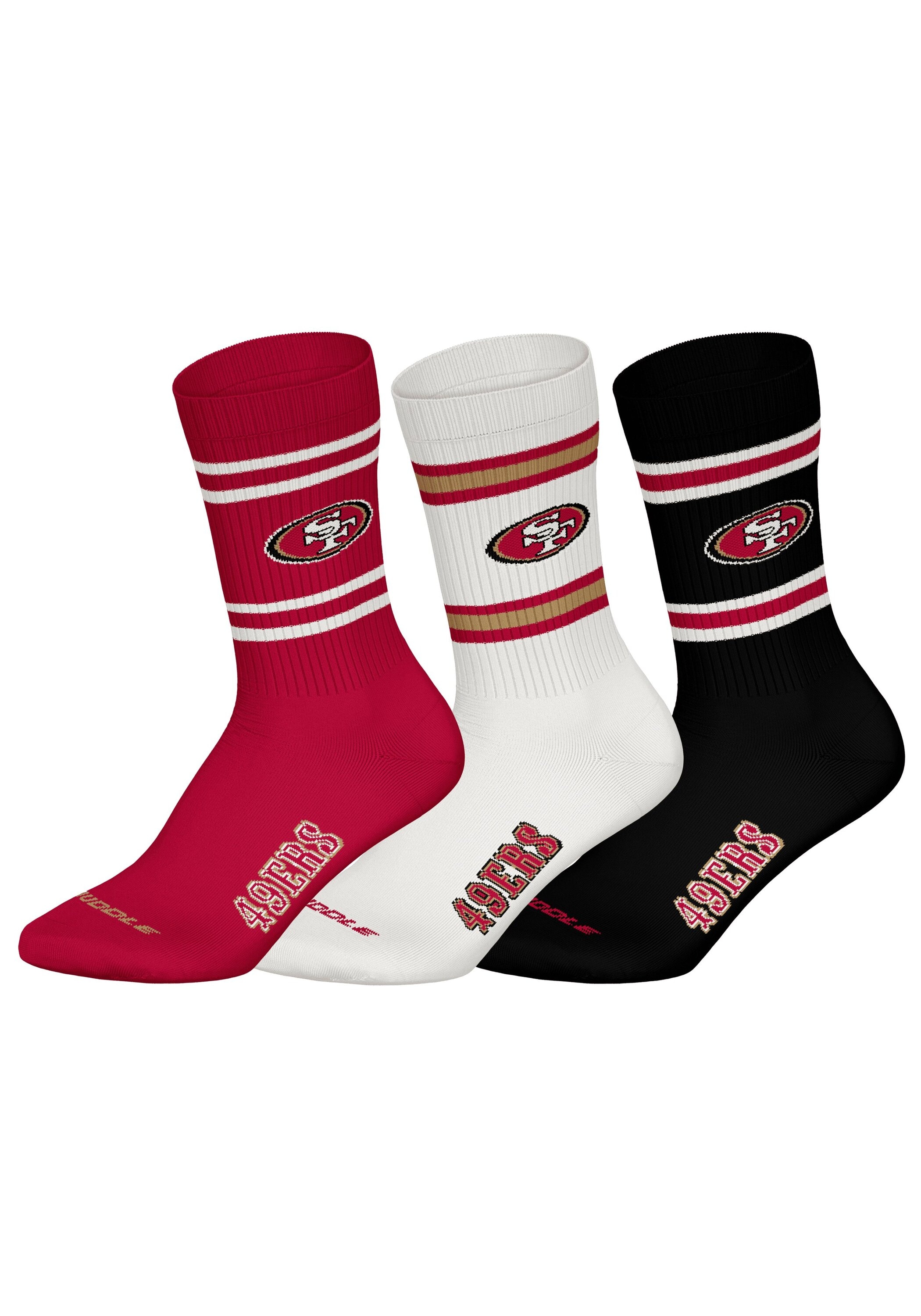 NFL Kurzsocken »Socken NFL 6Pack Crew Socks 6er Pack«