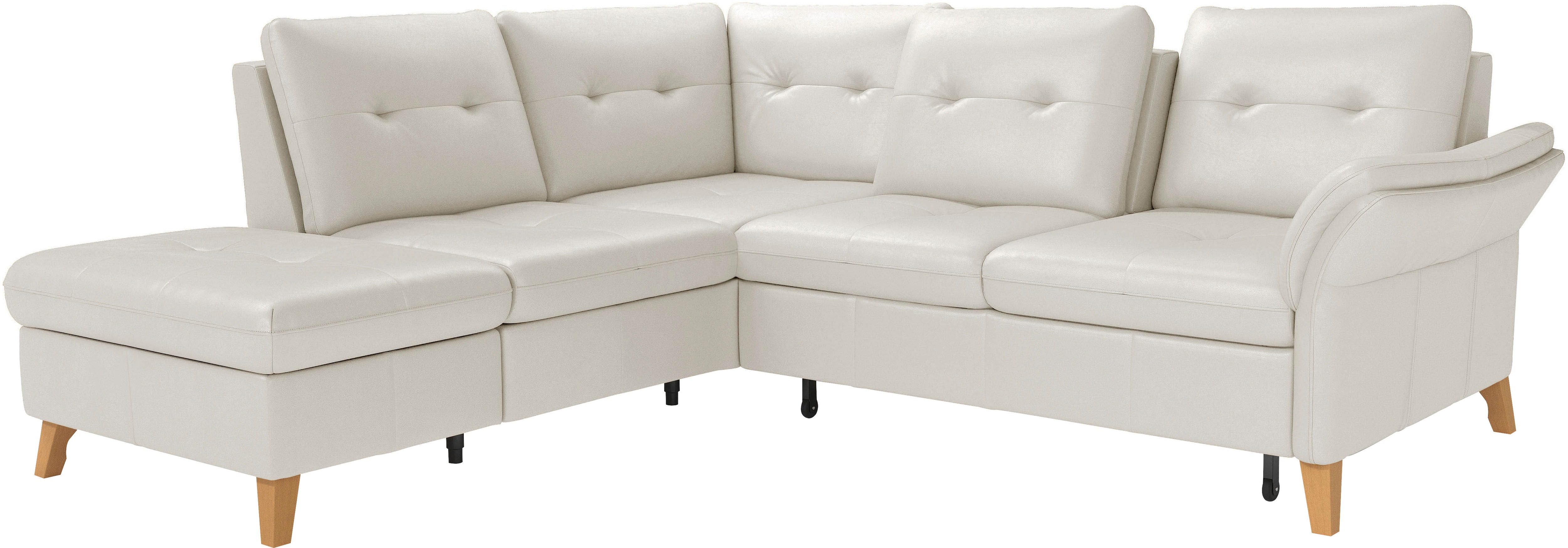 Thumbnail - sit&more Ecksofa "Göteborg" inkl. Sitztiefenverstellung, wahlweise mit Bettfunktion & Bettkasten