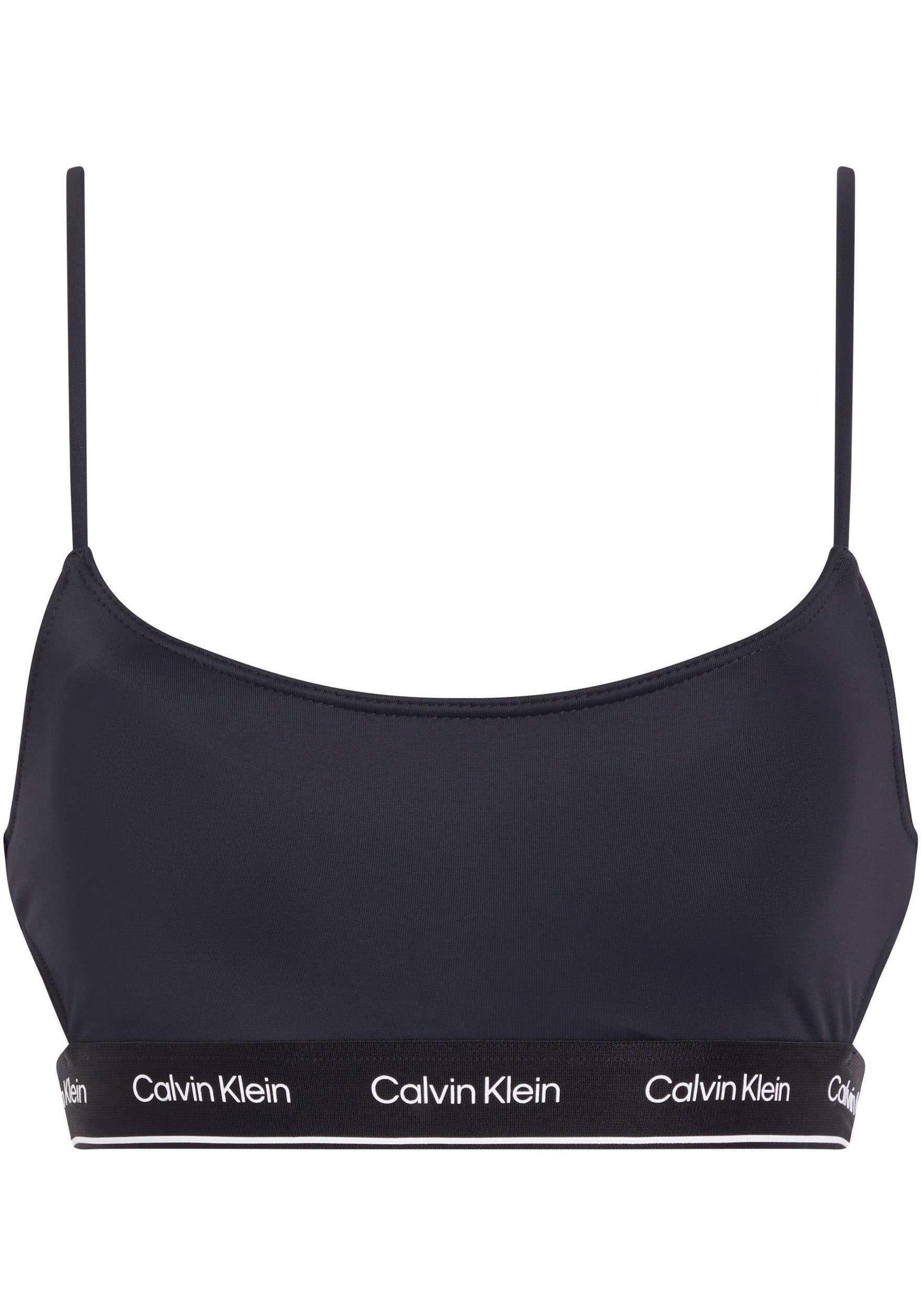 Calvin Klein Swimwear Bandeau-Bikini-Top »BRALETTE-RP«, mit