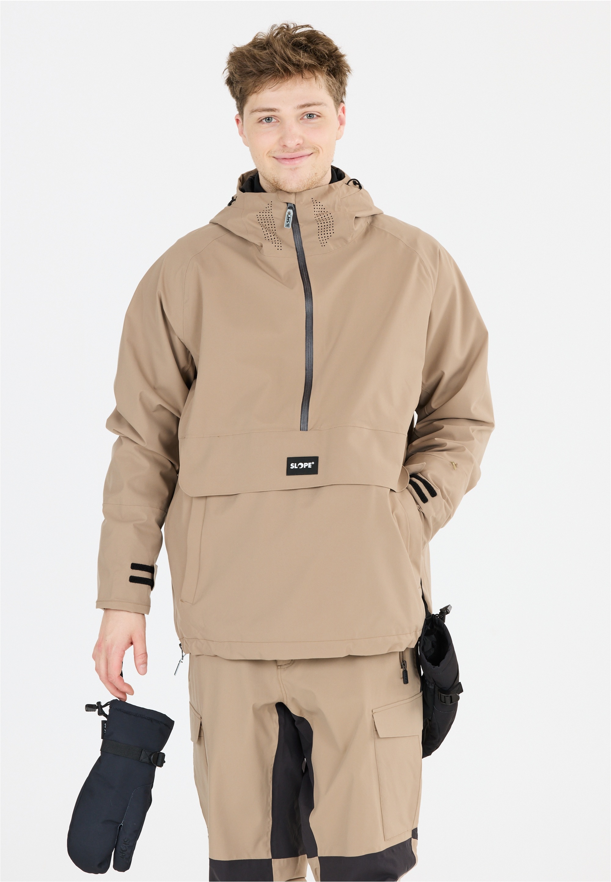 SLOPE Skijacke »Ruki«, Im wetterfesten Anorak-Design