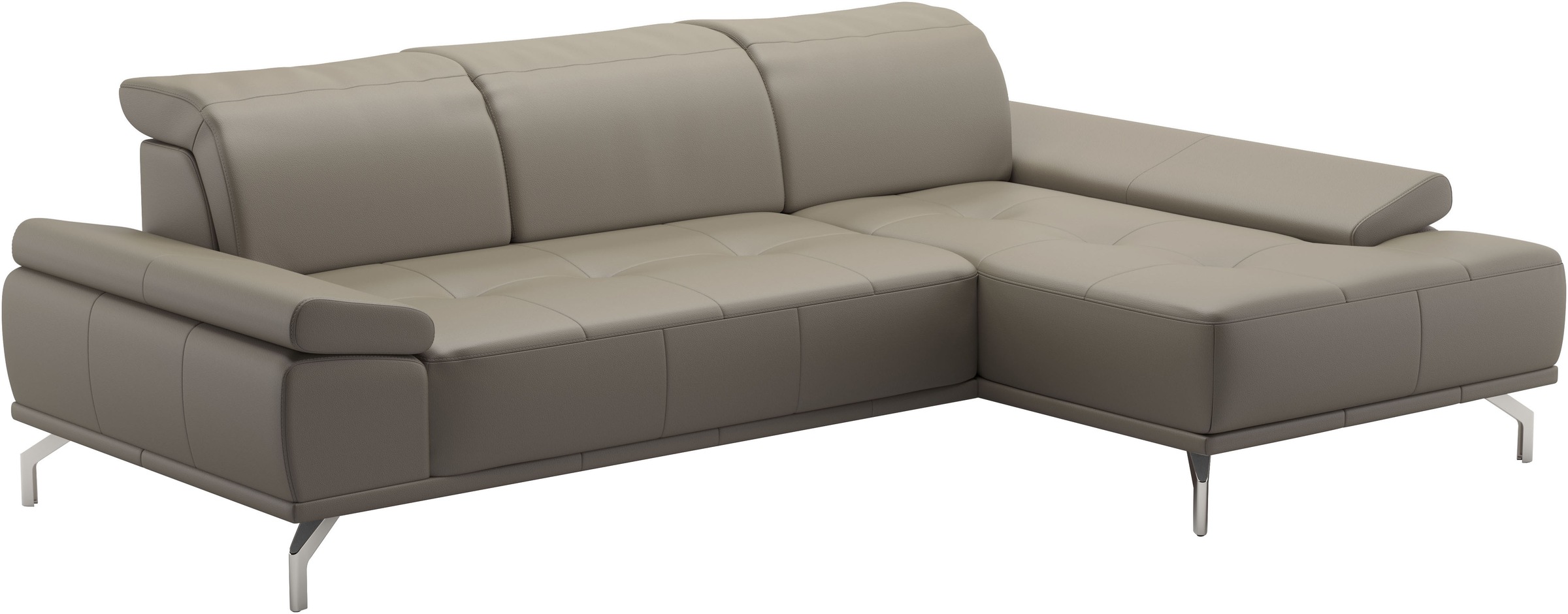 Places of Style Ecksofa »Caluna«, Inkl.Sitztiefenverstellung