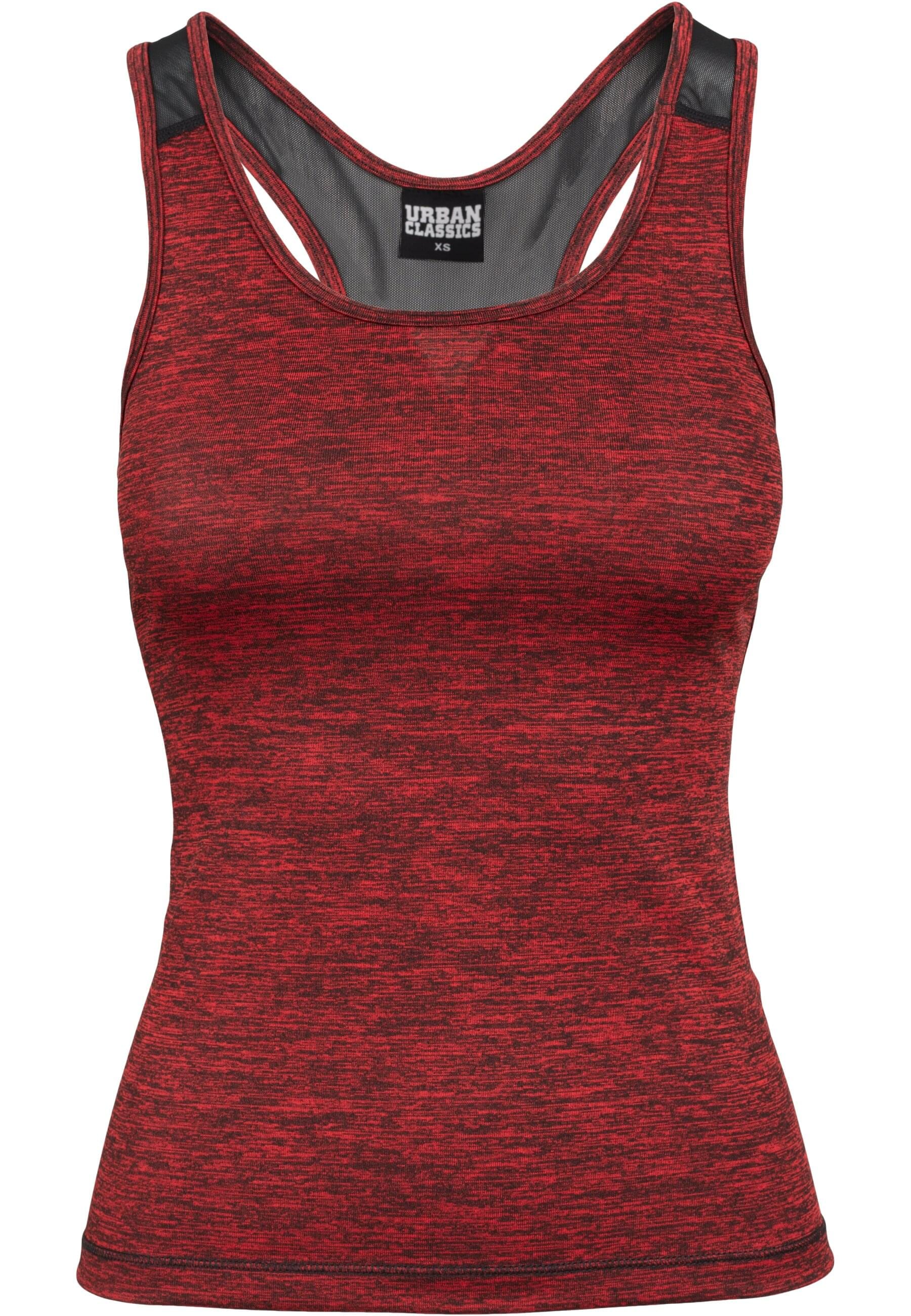 URBAN CLASSICS Muskelshirt "Urban Classics Damen Ladies Active Melange Trainings Top"