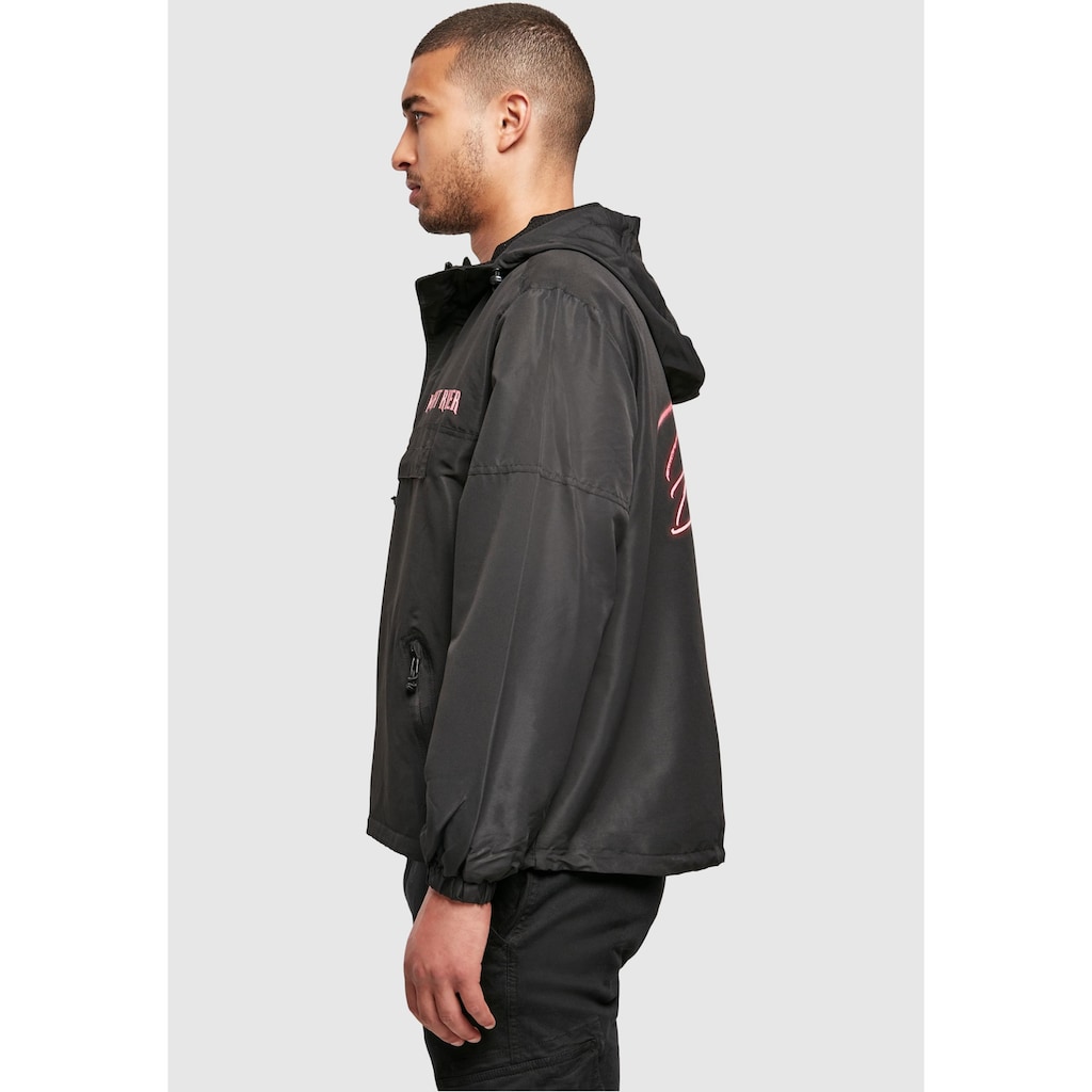 Merchcode Windbreaker »Merchcode Herren Knight Rider Summer Windbreaker«, (1 St.), mit Kapuze