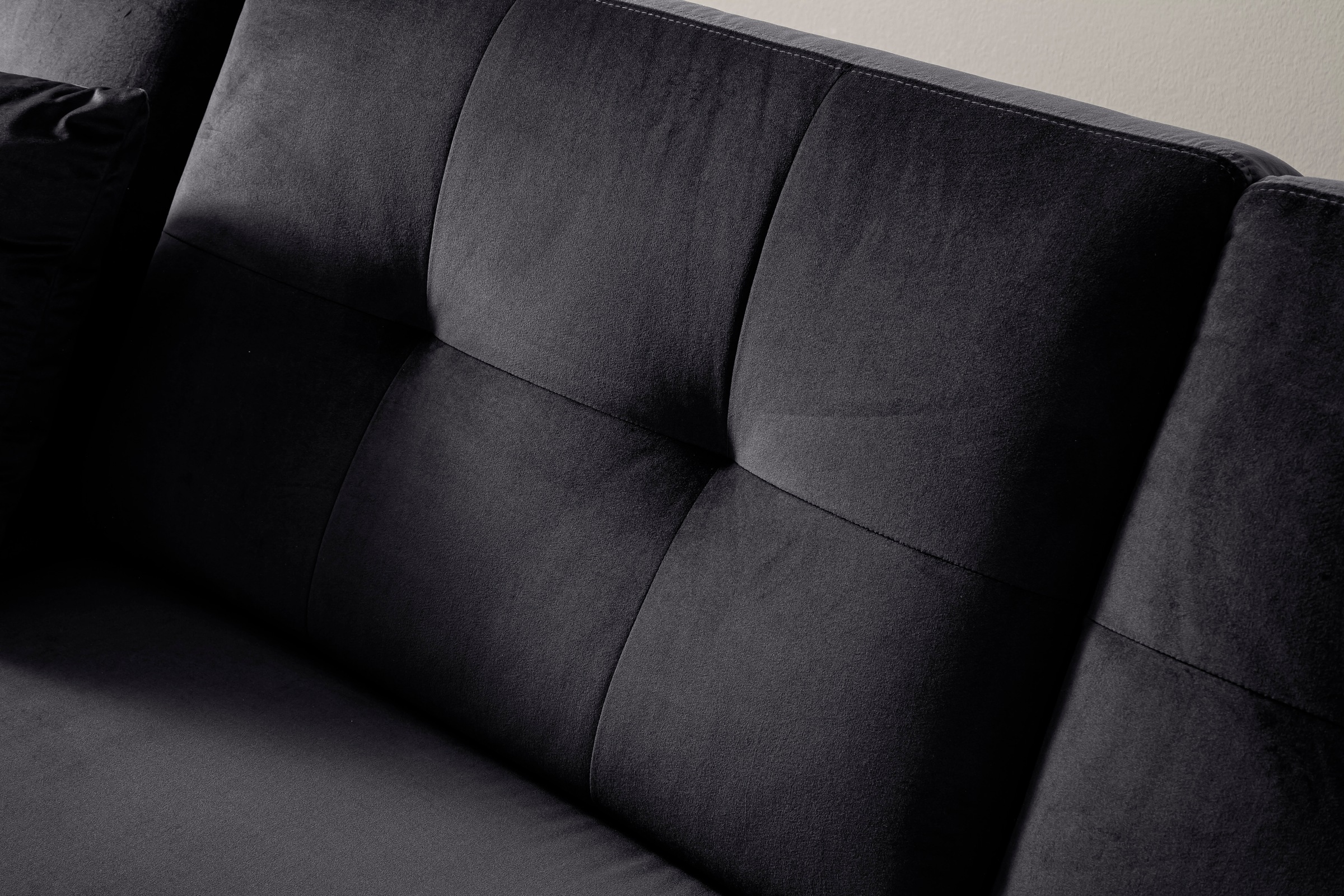 Trends by HG Polsterecke »Barcelona L-Form«, mit Metallfuss, frei im Raum stellbar