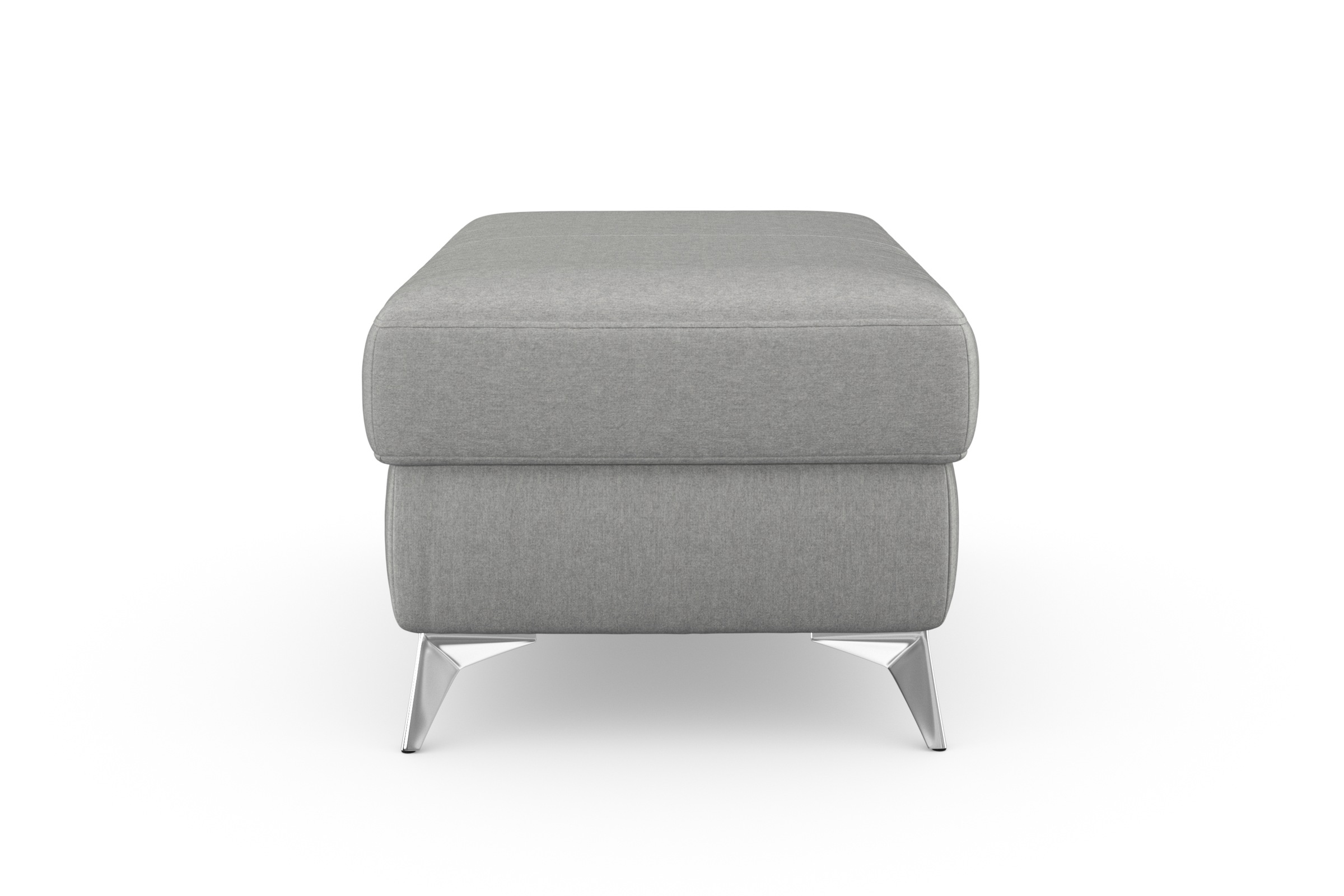SIT & MORE Padua Storage Ottoman Gray 3
