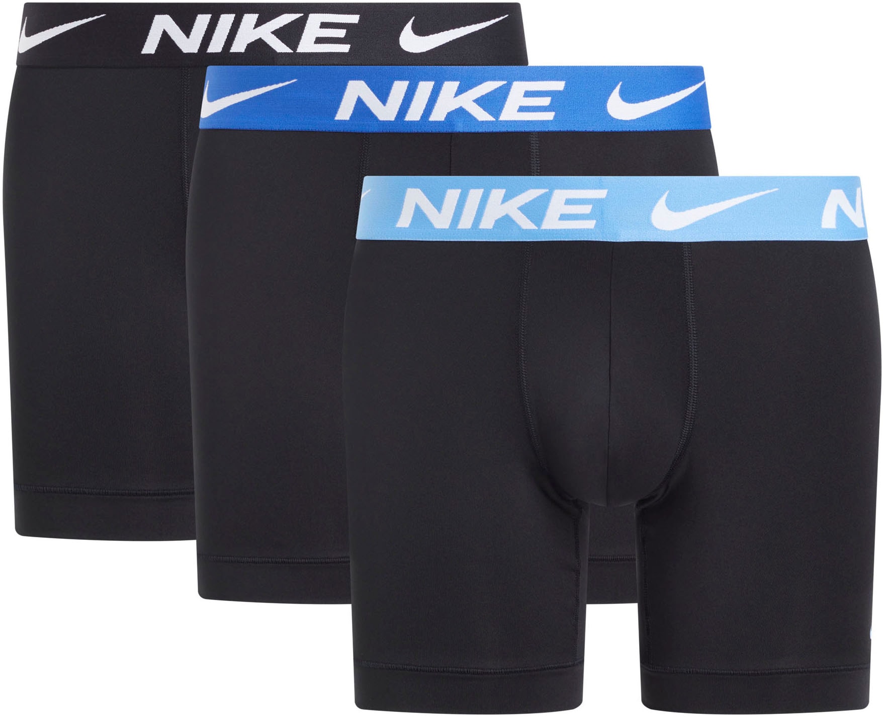 NIKE Underwear Boxer "BOXER BRIEF 3PK", 3 Stk. mit NIKE Logo-Elastikbund günstig online kaufen