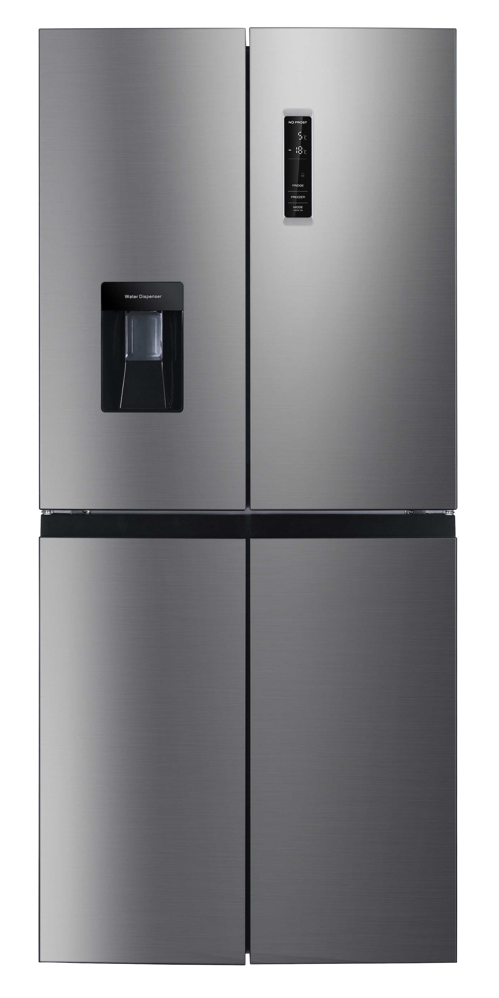 Hanseatic Multi Door »HCDC18080CWDI«, NoFrost, Wasserspender, Display