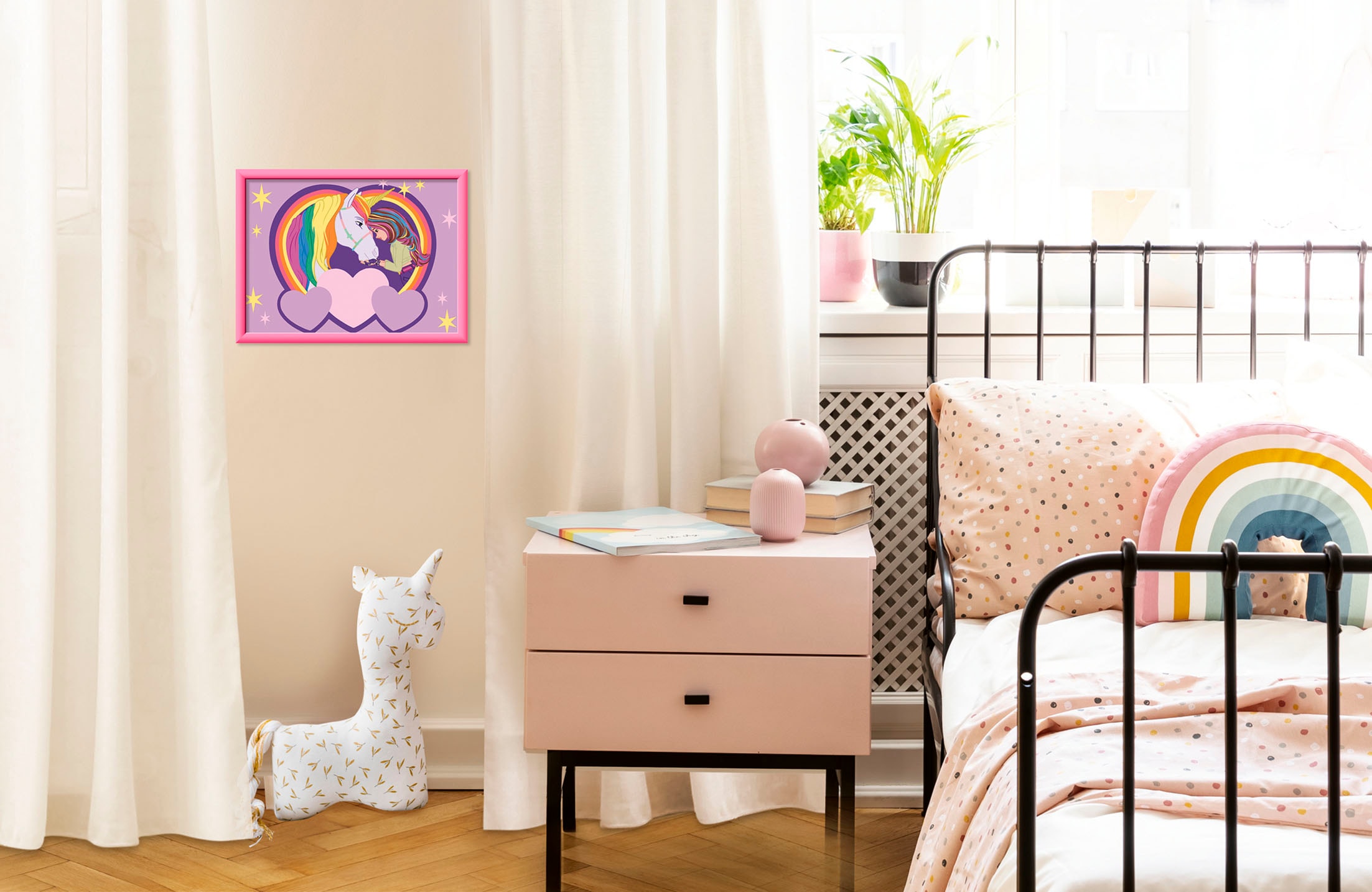 Ravensburger Malen nach Zahlen »CreArt, Malen nach Zahlen, Kinder, Unicorn Academy - Sophia & Wildstar«, Made in Europe