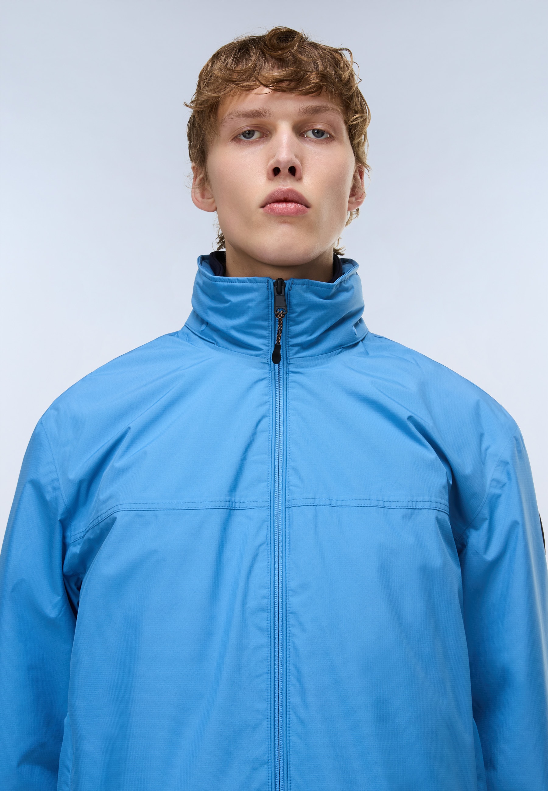 Napapijri Windbreaker sportlicher Stil, mit Reißverschluss, für Sport und Freizeit