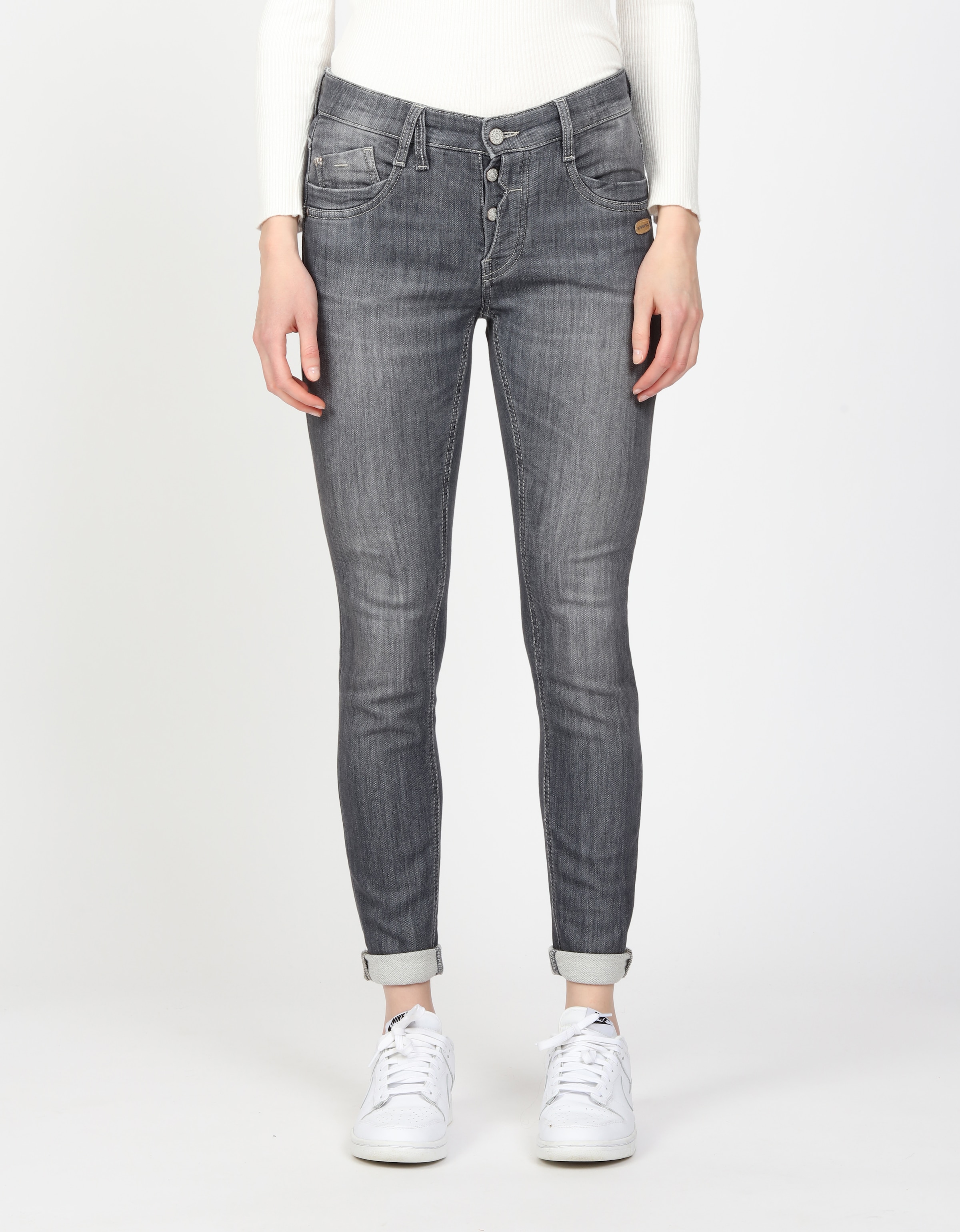 GANG Relax-fit-Jeans "94GERDA", mit besonderer Struktur günstig online kaufen