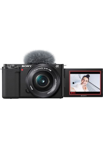 Sony Systemkamera »ZV-E10L«, E PZ 16 - 50 mm F3.5 - 5.6 OSS (SELP1650), 24,2 MP,... kaufen
