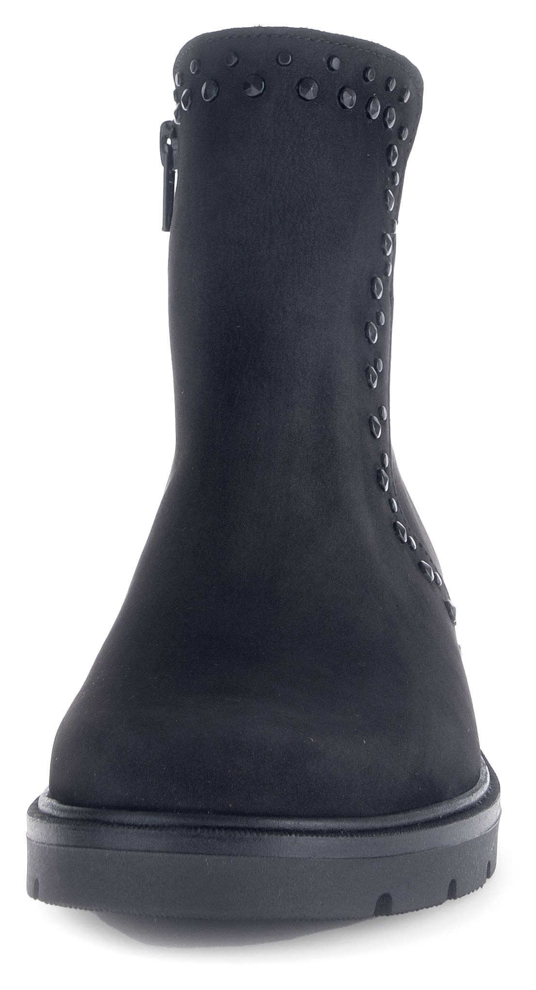 Gabor Stiefelette, Blockabsatz, Komfortschuh, Boots mit glänzenden Nieten