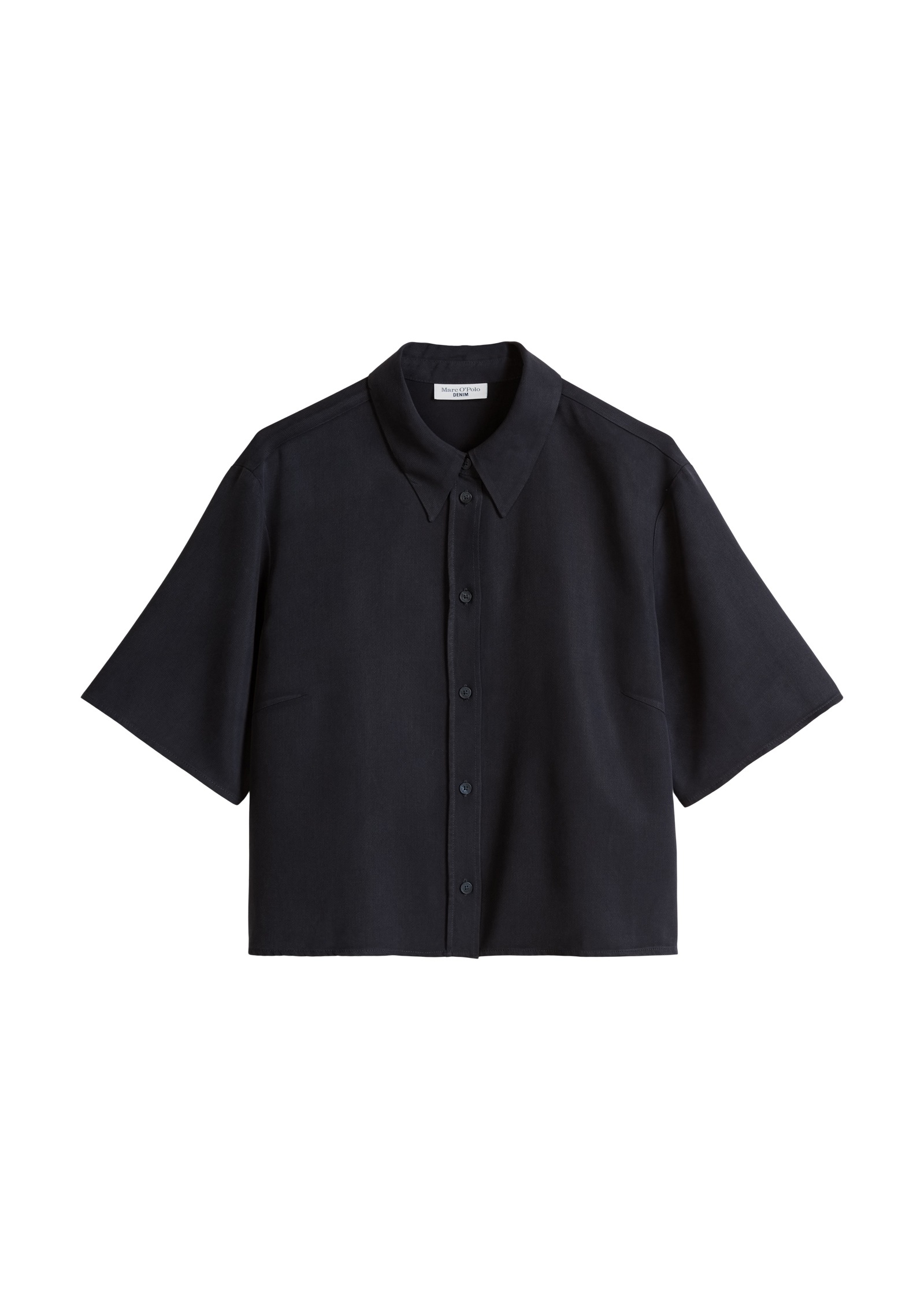 Marc O'Polo DENIM Kurzarmbluse »aus TENCEL™ Lyocell«