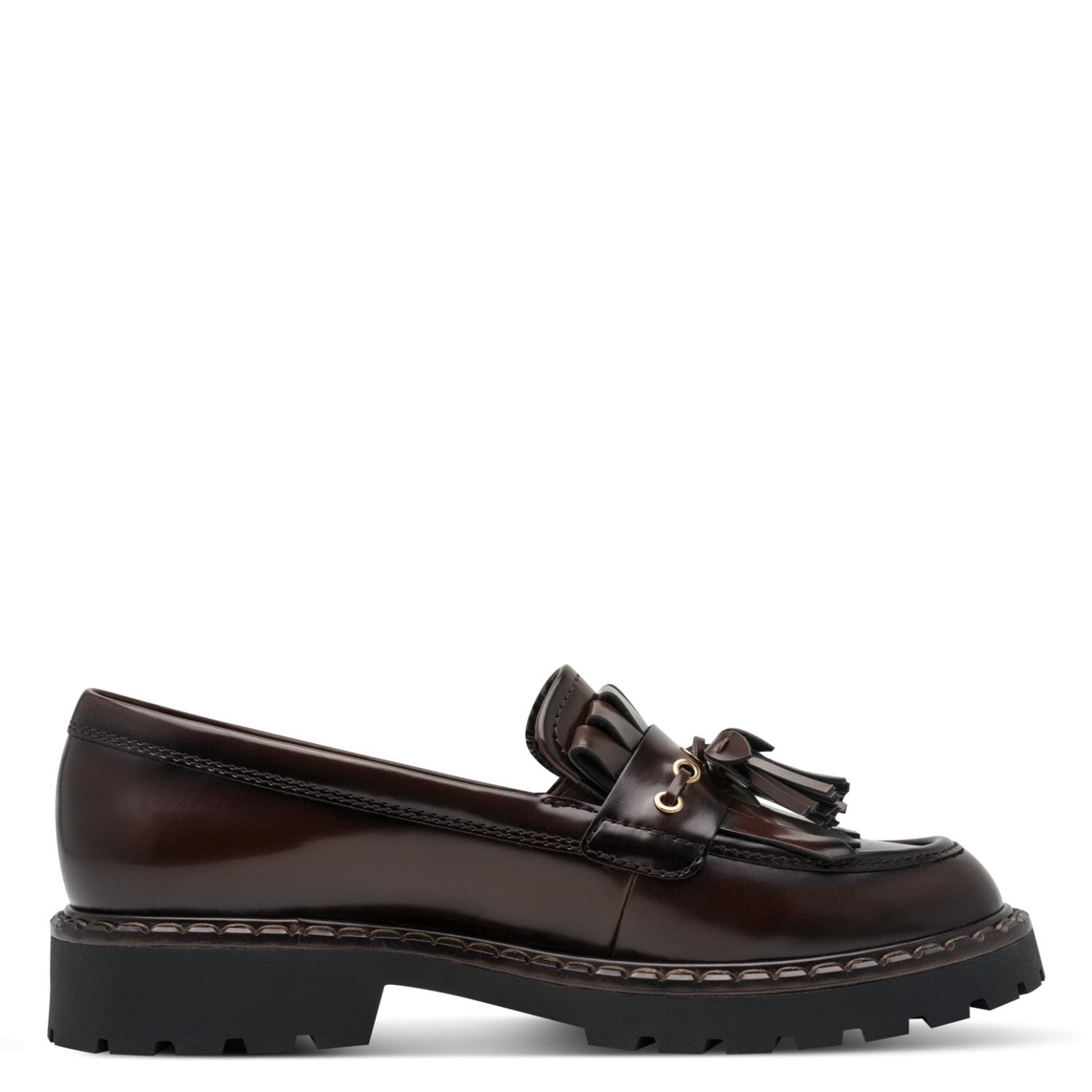 Tamaris Slipper  Halbschuh, Loafer, Businessschuh mit modischen Quasten und Durchzügen