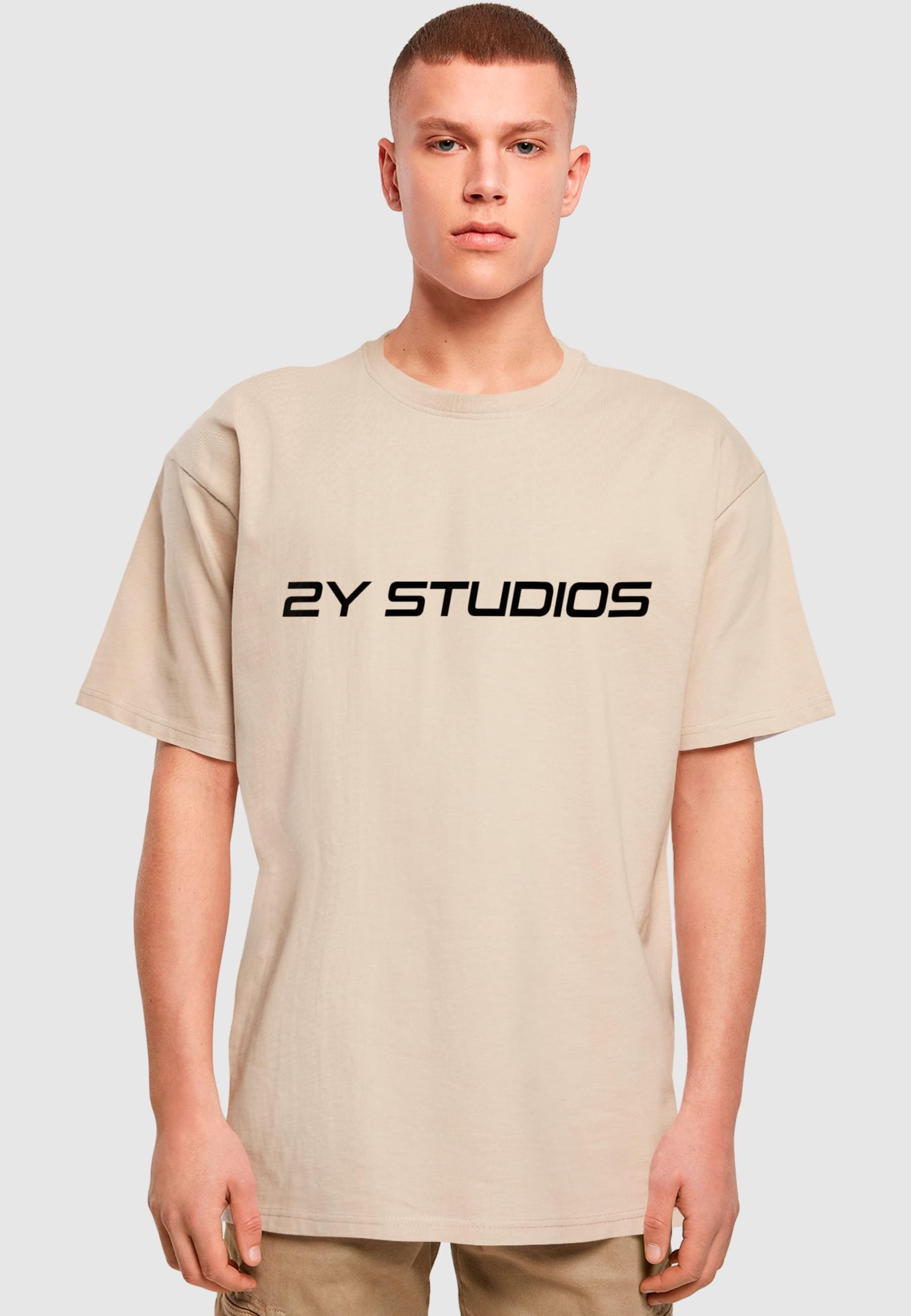 2Y Studios T-Shirt »2Y Studios Herren Logo Oversize Tee« 1 Stk. tlg.