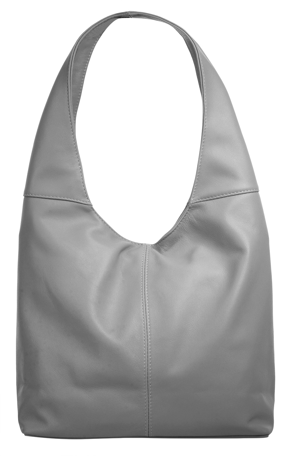Thumbnail - Piké Shopper, echt Leder, Made in Italy