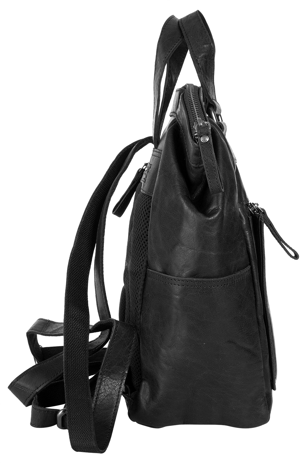 Spikes & Sparrow Cityrucksack, echt Leder