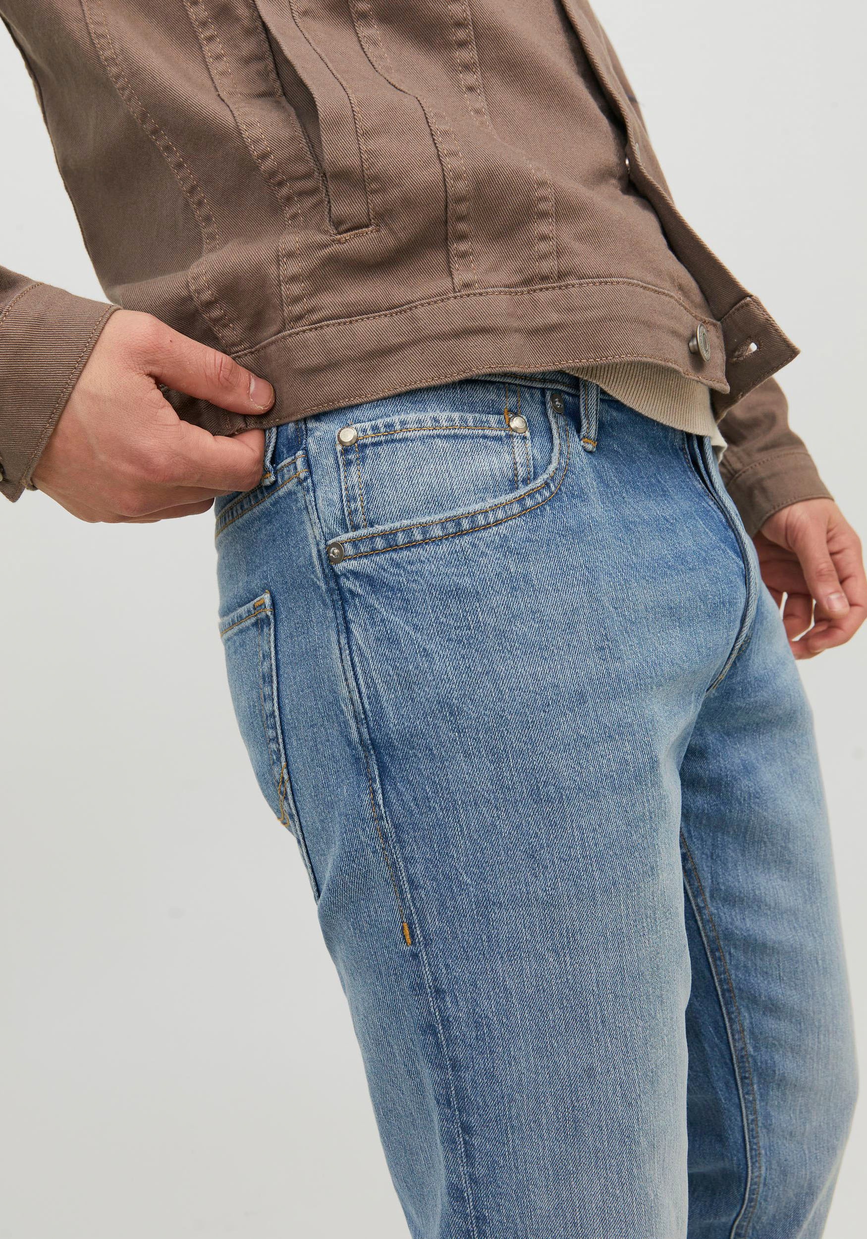 Thumbnail - Jack & Jones Tapered-fit-Jeans "JJIMIKE JJORIGINAL CJ SN" mit Five-Pocket-Design