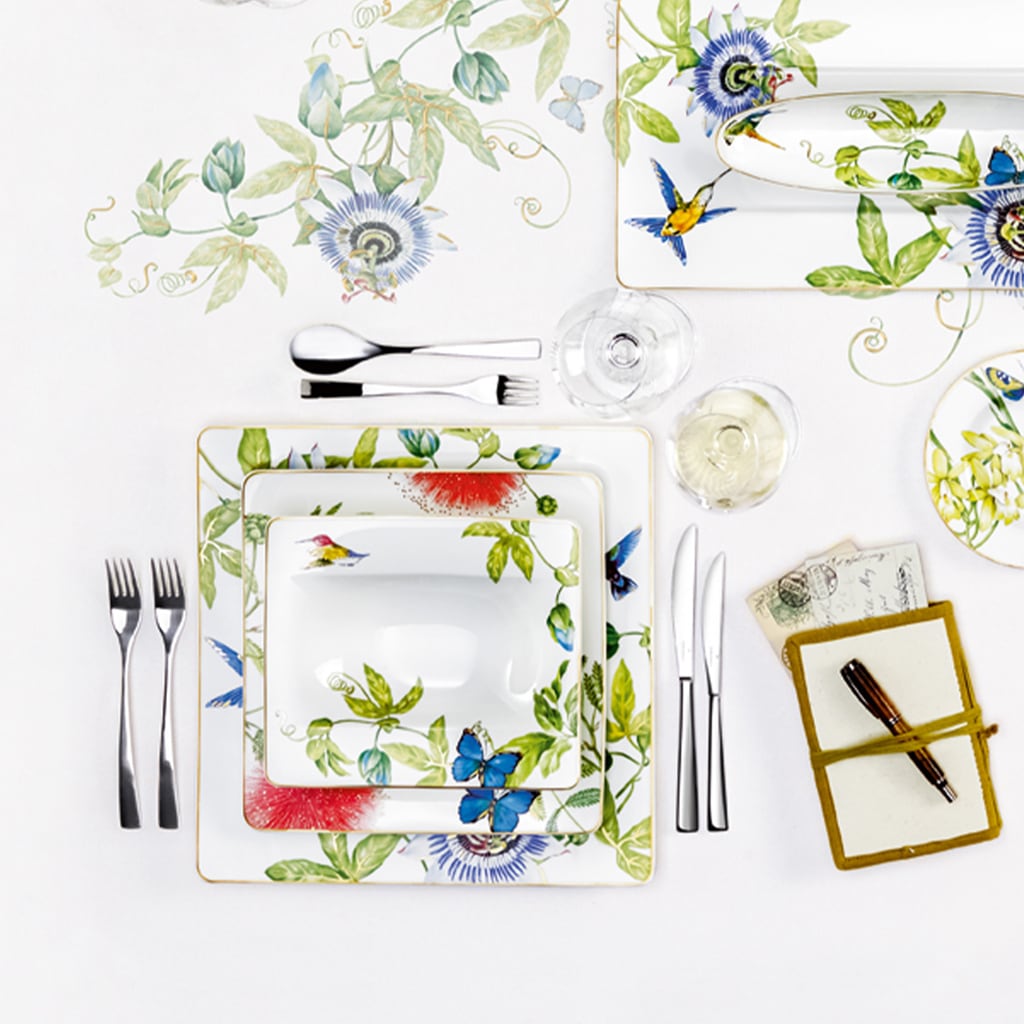 Villeroy & Boch Suppenteller »Suppenteller Amazonia 24 x 21 cm 6er Set bunt«