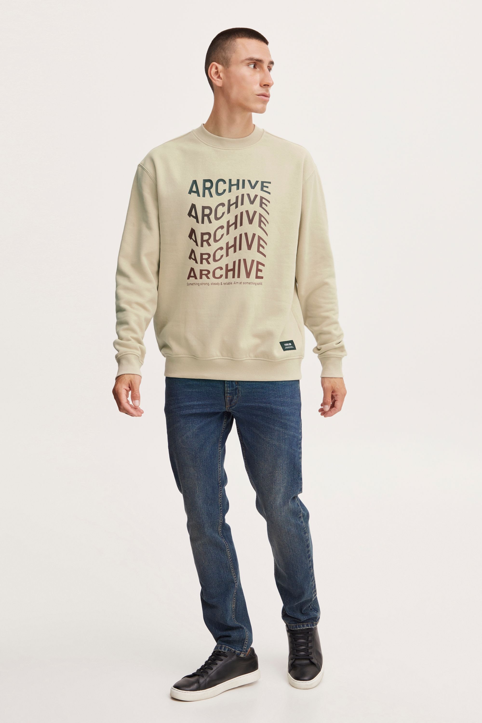 !Solid Longpullover »Sweatshirt SDDarcio«