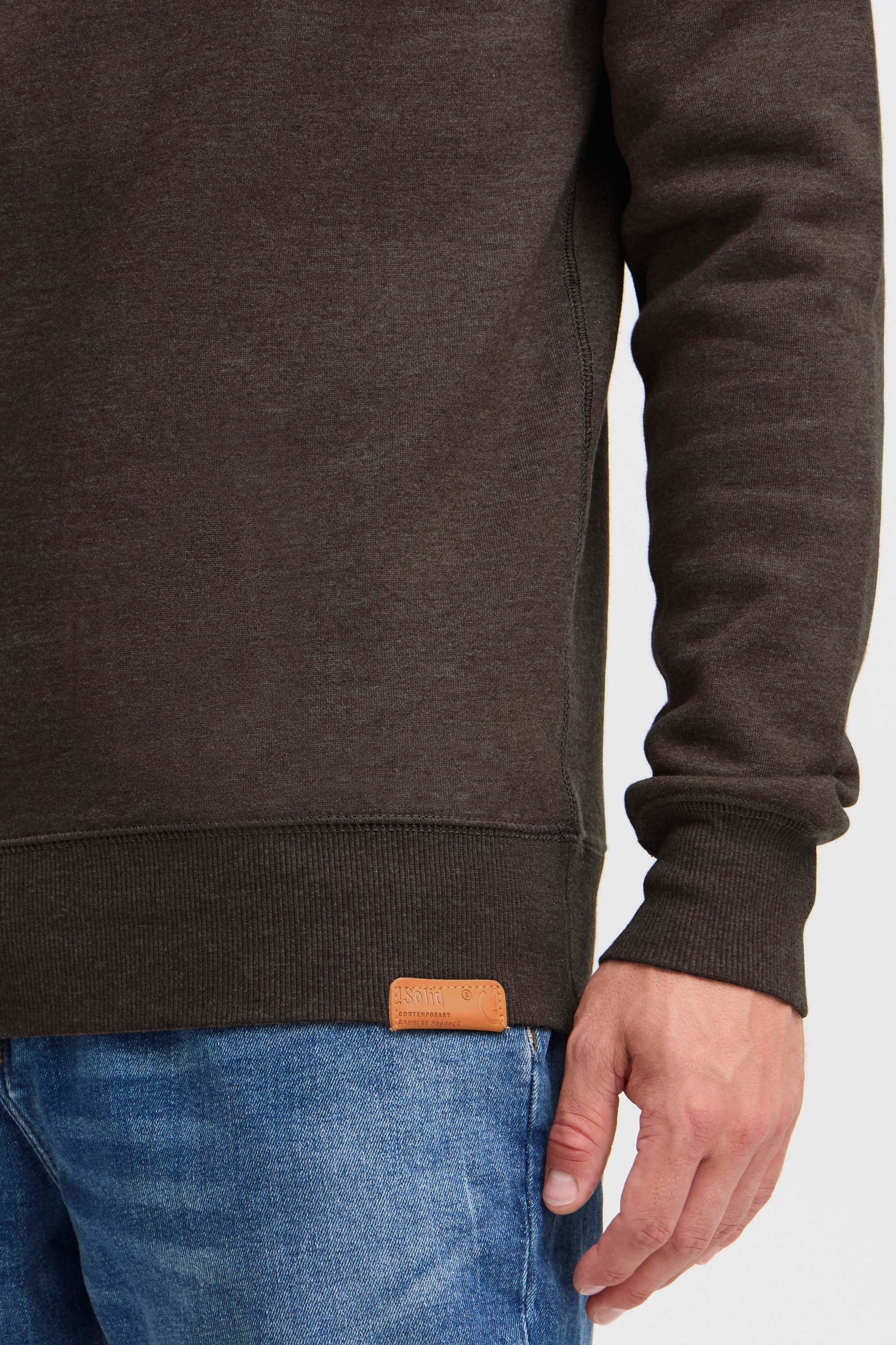 !Solid Stehkragenpullover »Stehkragenpullover SDTripTroyer«